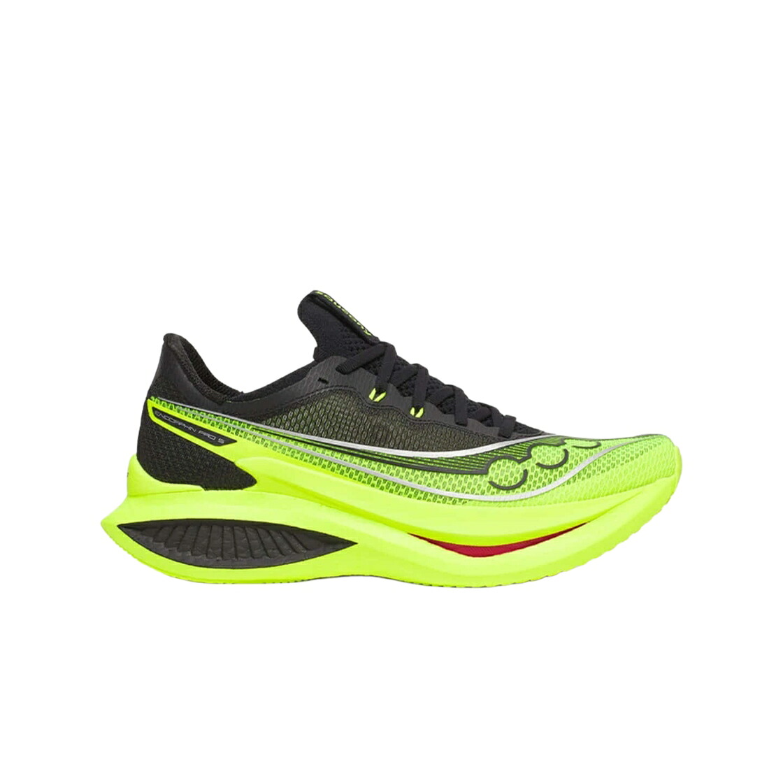 サッカニー 労働者階級 黒いこと 黒いこと スニーカー メンズ SAUCONY ENDORPHIN PRO 5 CITRON BLACK / CITRON BLACK