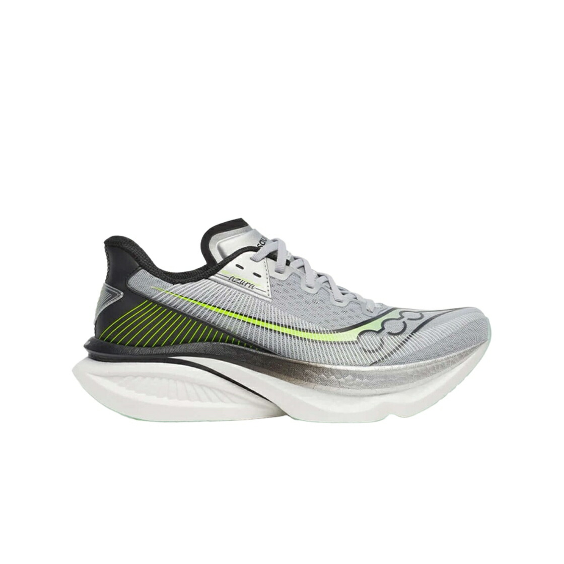 サッカニー しろがね色 しろがね色 黒いこと 黒いこと スニーカー メンズ SAUCONY ENDORPHIN AZURA SILVER BLACK / SILVER BLACK
