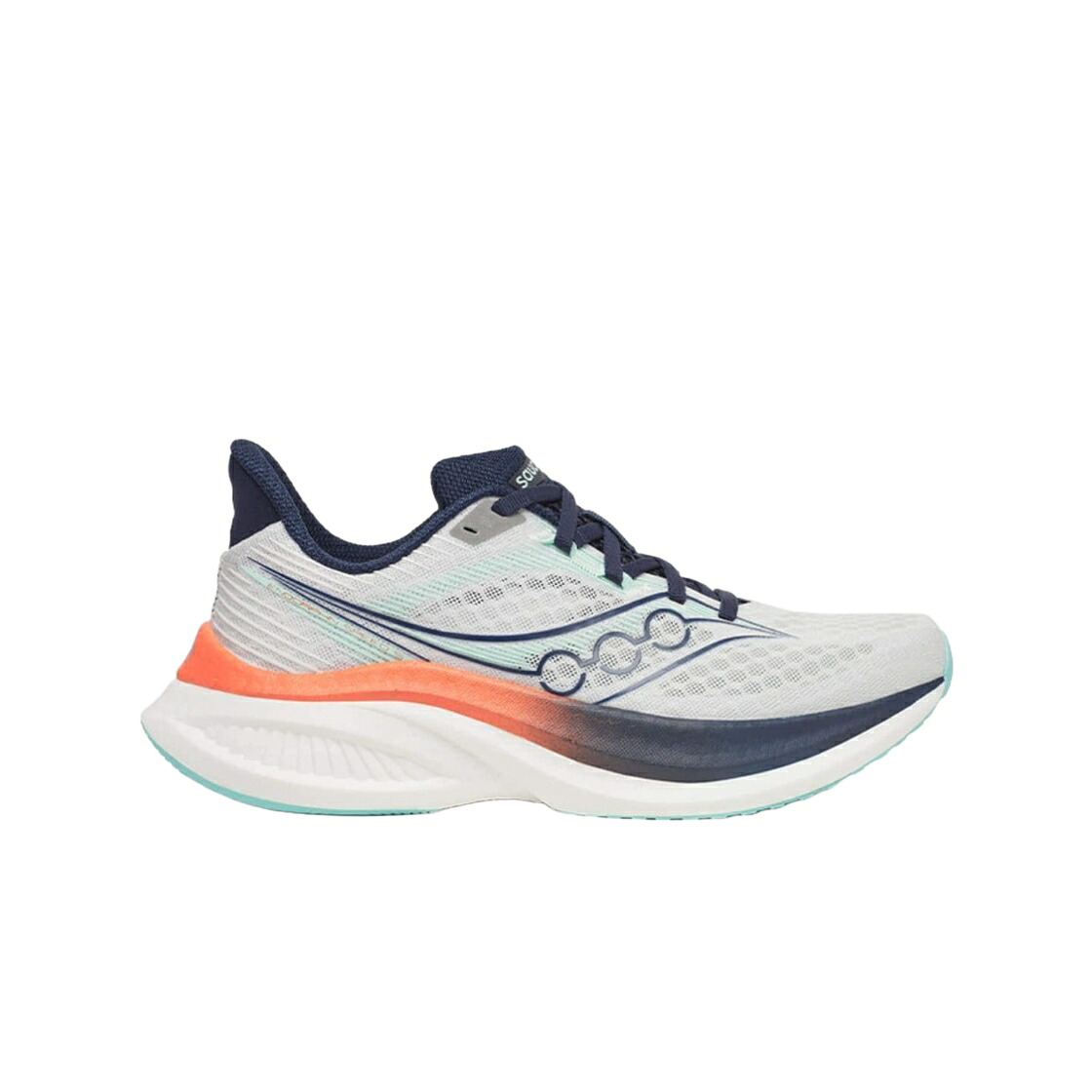 サッカニー 素早さ 白いこと 白いこと 紺色 米国海軍 スニーカー レディース SAUCONY (W) ENDORPHIN SPEED 5 WHITE NAVY / WHITE NAVY