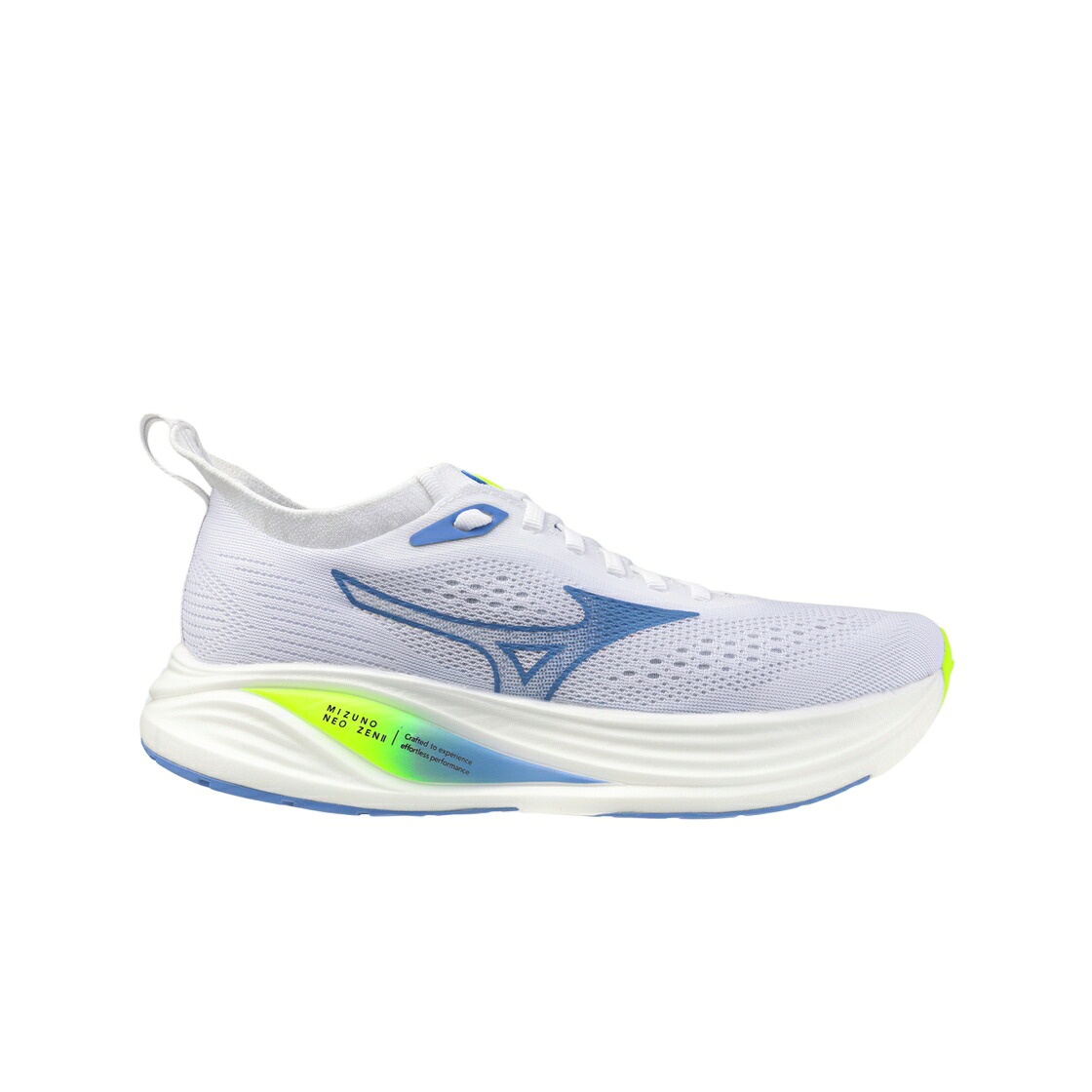ミズノ ネオ 白いこと 白いこと 雷光 スニーカー レディース MIZUNO (W) NEO ZEN 2 WHITE ULTRAMARINE / WHITE ULTRAMARINE LIGHTNING