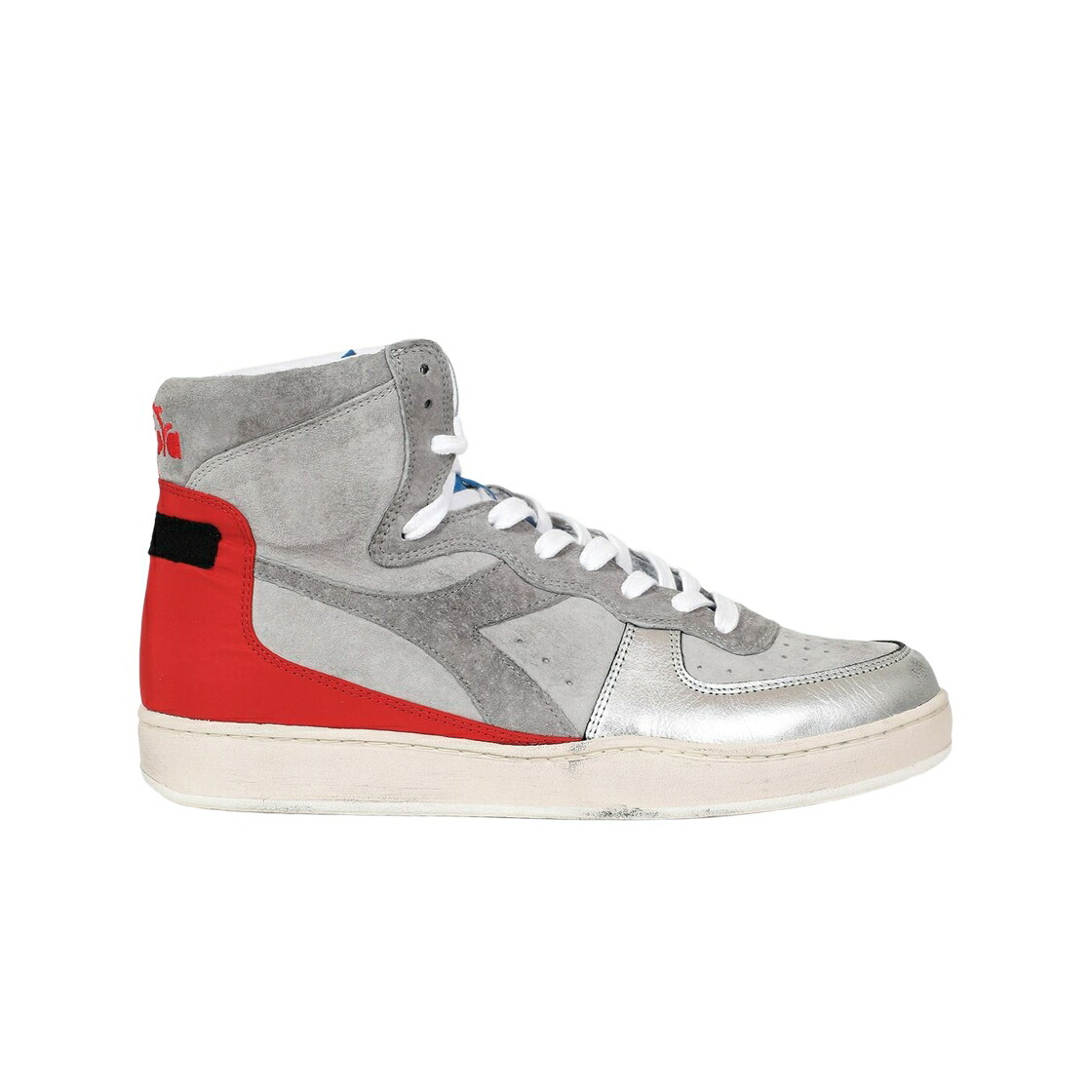 ディアドラ 赤 赤いこと スニーカー メンズ DIADORA MI BASKET RALLY ITALY RED /