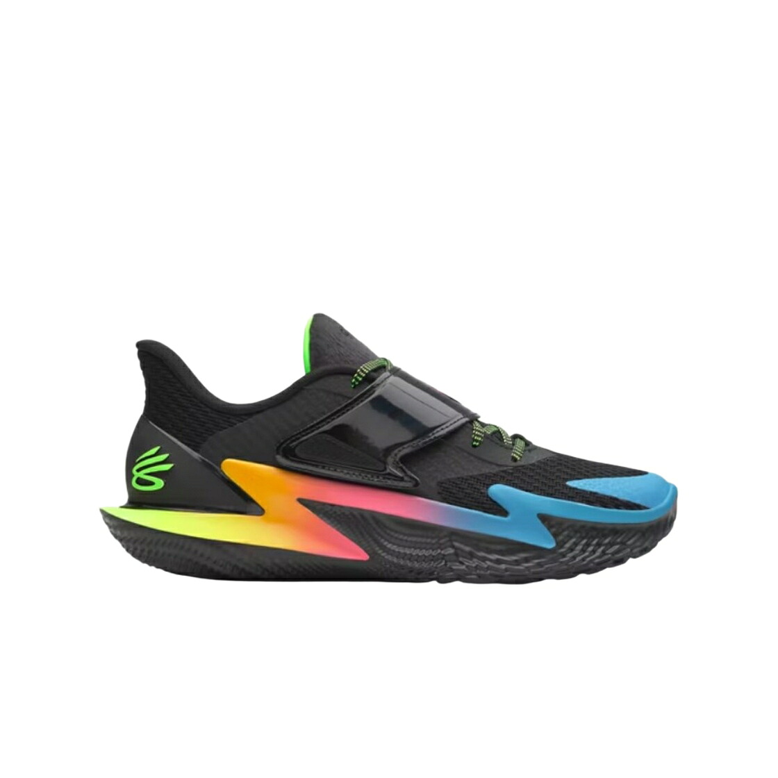 カリー フォックス 黒色 ブラック アンダーアーマー スニーカー メンズ UNDER ARMOUR UNDER ARMOUR CURRY FOX 2 GAMER BLACK METALLIC / BLACK METALLIC BLACK｜スニケス