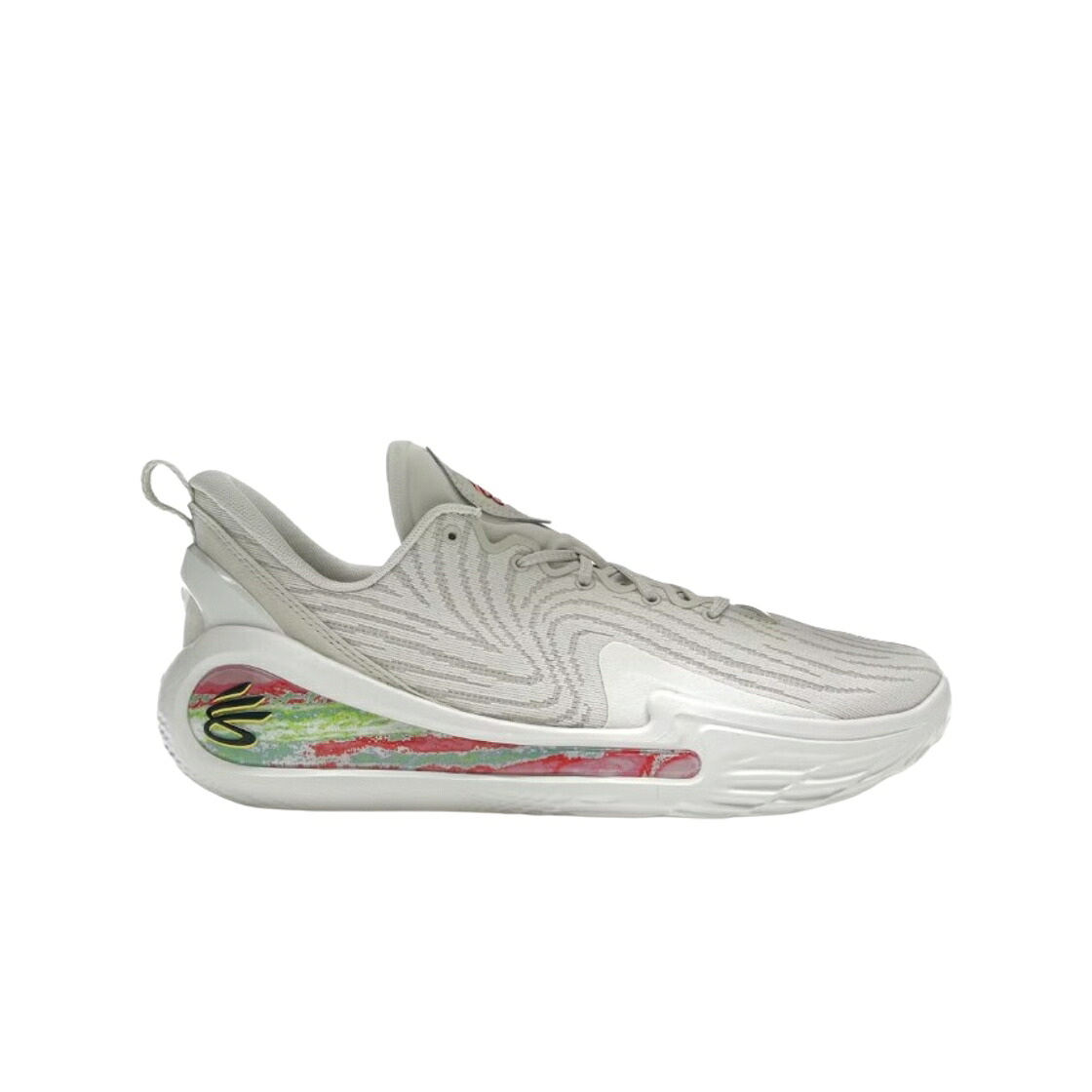 カリー 流通受け答え ベージュ 白いこと 白いこと アンダーアーマー スニーカー メンズ UNDER ARMOUR UNDER ARMOUR CURRY FLOW 12 BEIGE WHITE / BEIGE WHITE