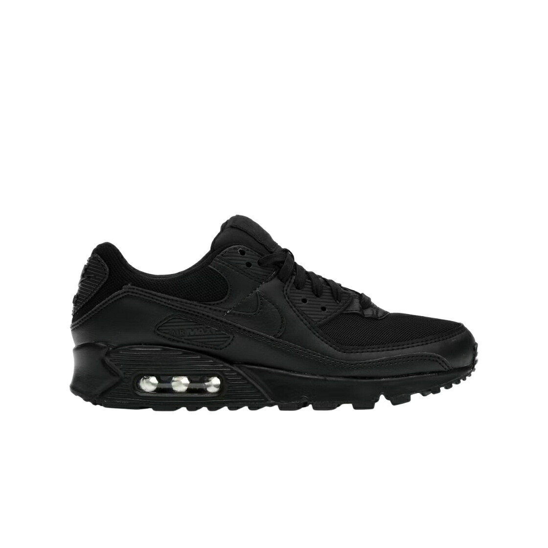 ナイキ マックス 黒いこと 黒いこと 大気圏マックス スニーカー レディース NIKE (W) AIR MAX 90 NEXT NATURE TRIPLE BLACK / TRIPLE BLACK