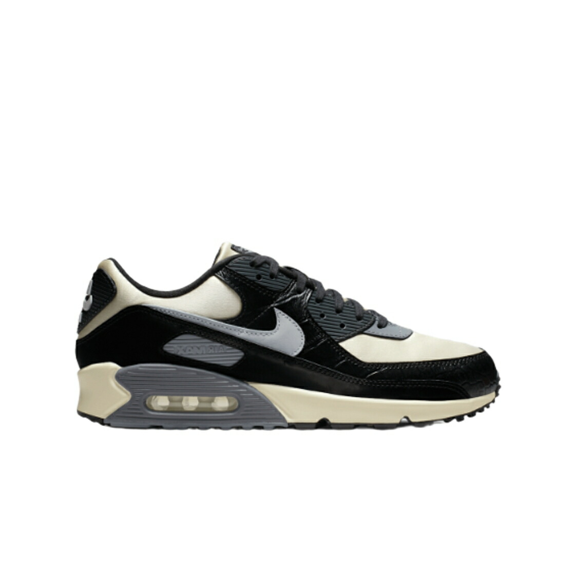 ナイキ マックス 黒色 ブラック 灰色 グレー エアマックス スニーカー メンズ NIKE AIR MAX 90 QS COCONUT MILK AND BLACK / COCONUT MILK LIGHT SMOKE GREY 42,575円