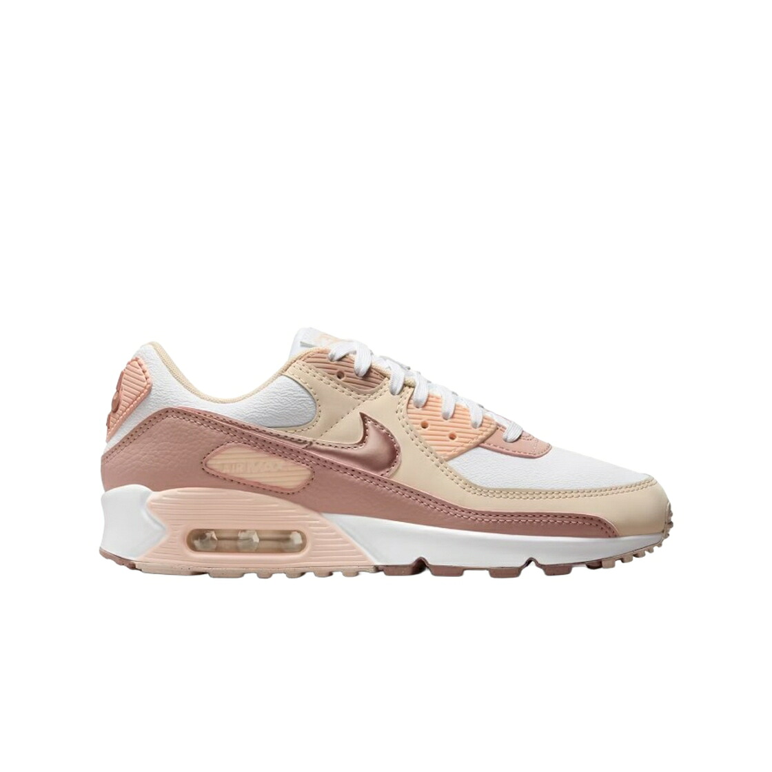 ナイキ マックス 割り増し金 白いこと 白いこと パール 大気圏マックス スニーカー レディース NIKE (W) AIR MAX 90 NEXT NATURE PREMIUM WHITE WASHED CORAL / WHITE WASHED CORAL PEARL WHITE