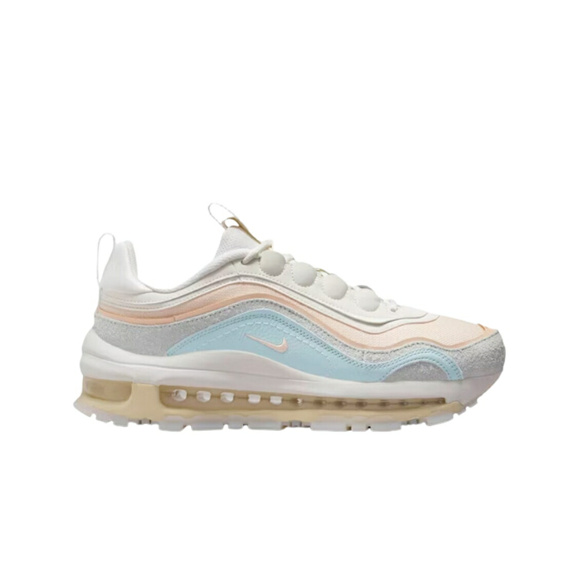 ナイキ マックス 青味 青み クリムゾン エア湖マックス スニーカー レディース NIKE (W) AIR MAX 97 FUTURA GLACIER BLUE CRIMSON TINT / GLACIER BLUE CRIMSON TINT GUAVA