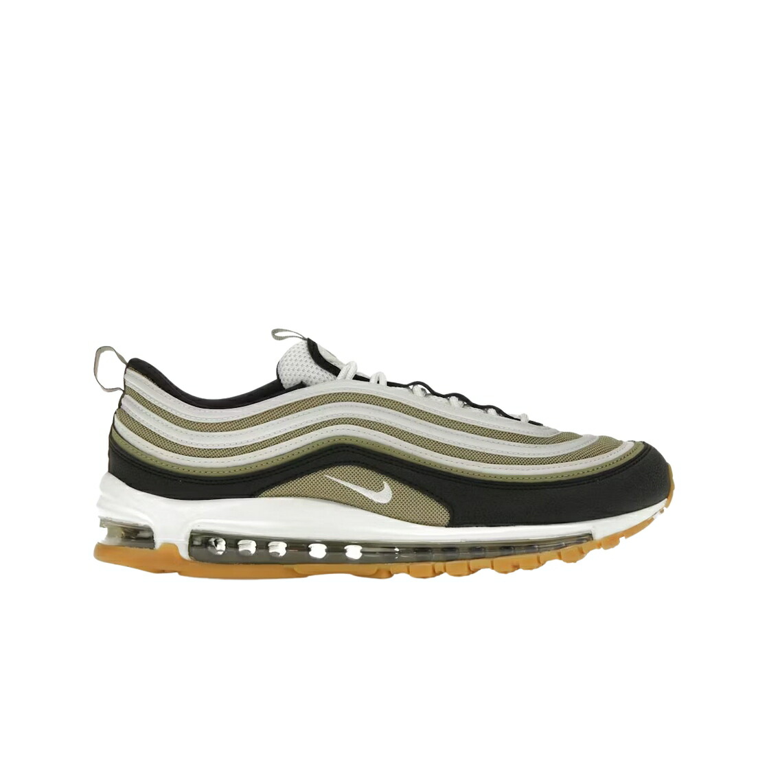 ナイキ マックス オリーブ 白いこと 白いこと 黒いこと 黒いこと エア湖マックス スニーカー メンズ NIKE AIR MAX 97 NEUTRAL OLIVE SUMMIT WHITE / NEUTRAL OLIVE SUMMIT WHITE BLACK