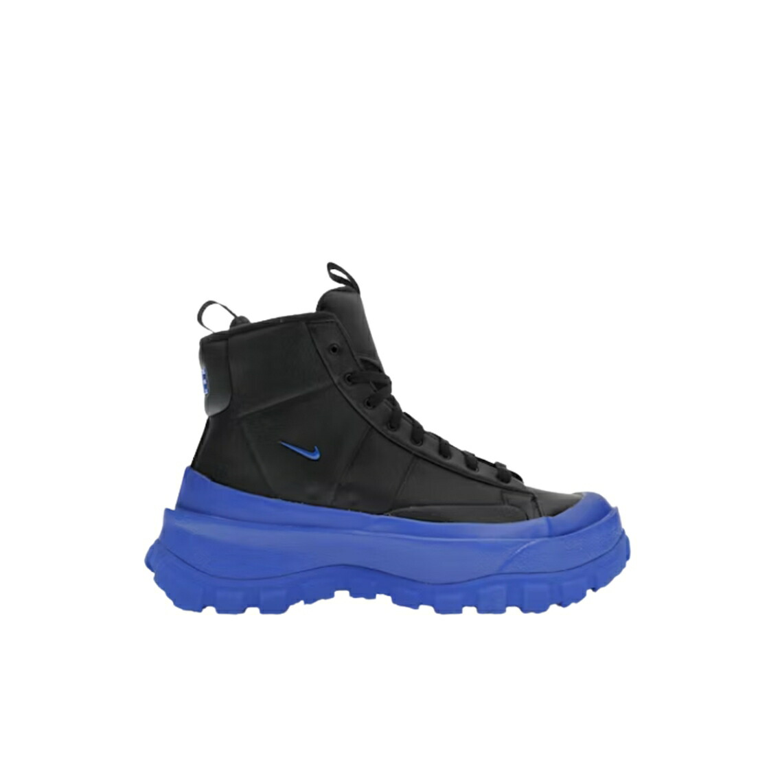 ナイキ ブレイザー ミッド 黒いこと 黒いこと 青碧 青碧 スニーカー レディース NIKE (W) BLAZER ROAM MID BLACK RACER BLUE / BLACK RACER BLUE