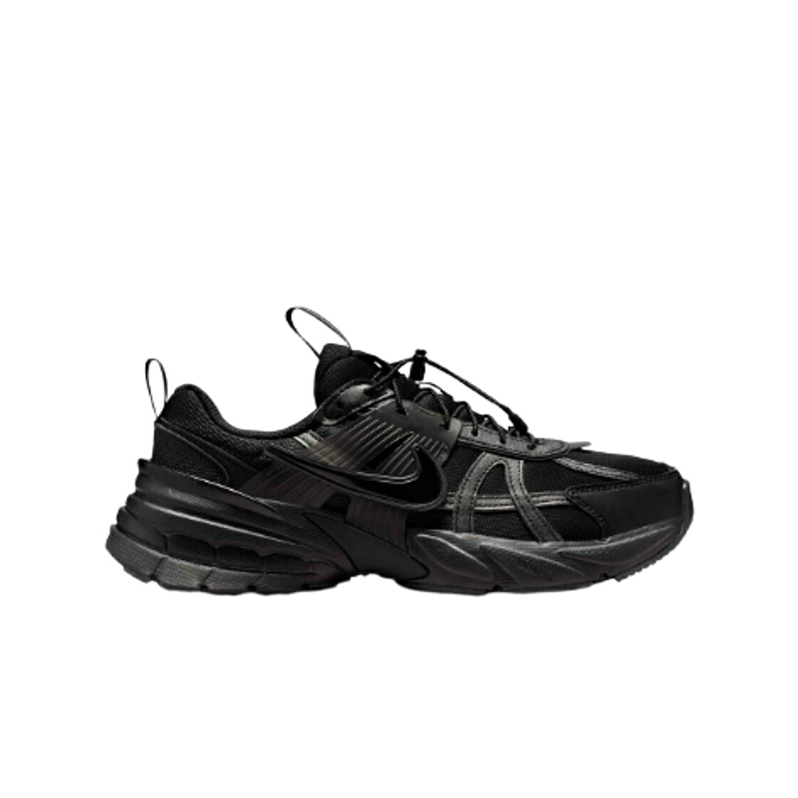ナイキ 幽客 黒いこと 黒いこと しろがね色 しろがね色 スニーカー レディース NIKE (W) V2K RUN BLACK METALLIC SILVER / BLACK METALLIC SILVER ANTHRACITE