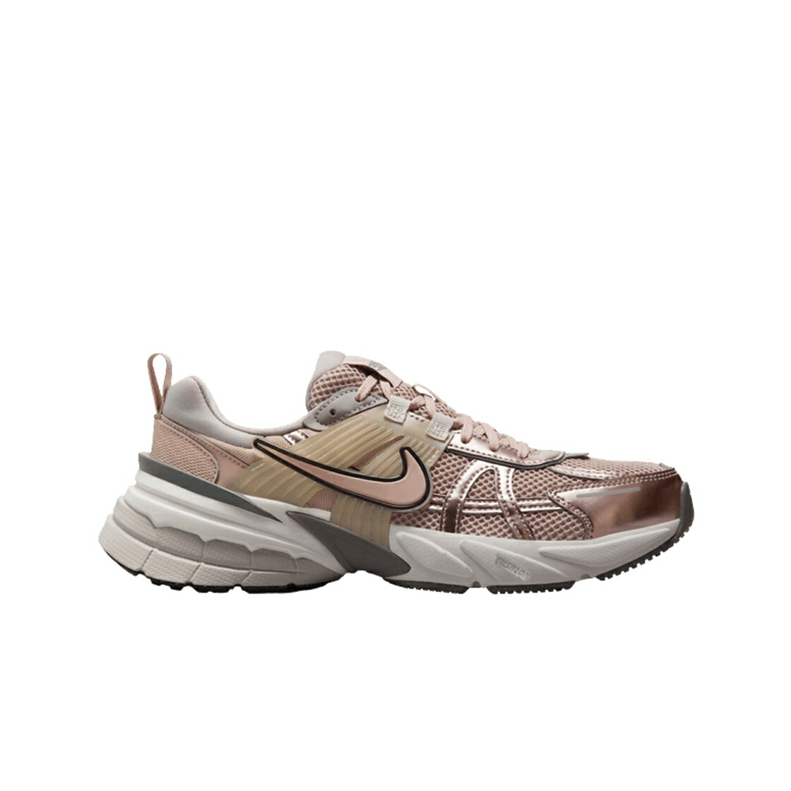 ナイキ ラン ベージュ カレッジ 灰色 グレー スニーカー レディース NIKE (W) V2K RUN PARTICLE BEIGE COLLEGE GREY / PARTICLE BEIGE COLLEGE GREY