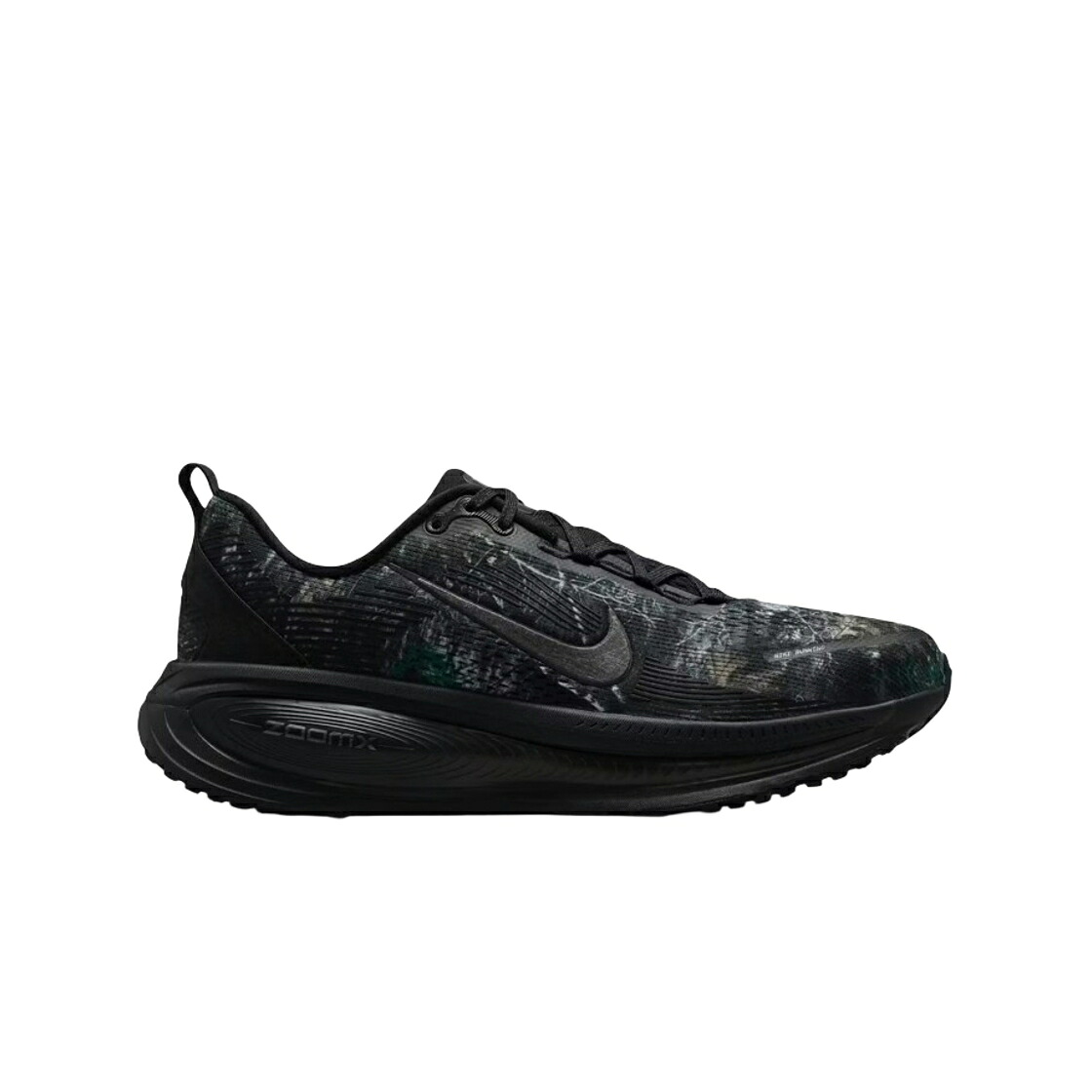 ナイキ 家鴨柄 黒いこと 黒いこと 薄墨色 薄墨色 スニーカー メンズ NIKE VOMERO 18 REALTREE CAMO BLACK DARK SMOKE GREY / BLACK DARK SMOKE GREY ANTHRACITE
