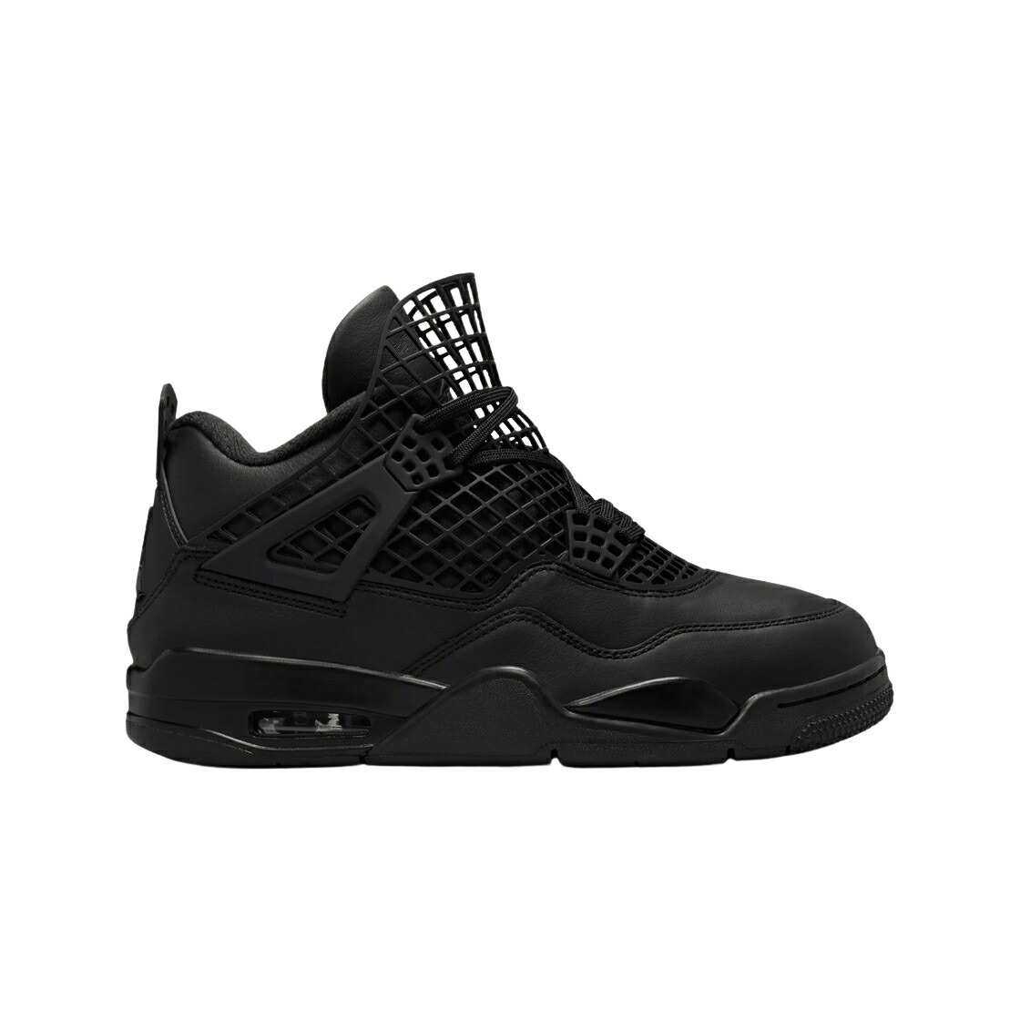 ナイキ ジョーダン サイバー空間 黒いこと 黒いこと しろがね色 しろがね色 スニーカー レディース JORDAN (W) AIR 4 NET BLACK METALLIC SILVER / BLACK BLACK METALLIC SILVER