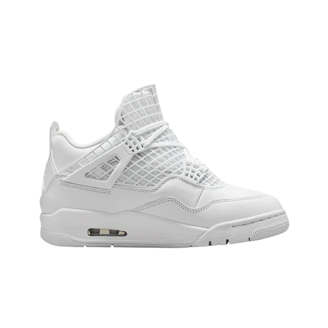 ナイキ ジョーダン サイバー空間 白いこと 白いこと ゴールド スニーカー レディース JORDAN (W) AIR 4 NET WHITE PHANTOM / WHITE PHANTOM METALLIC GOLD
