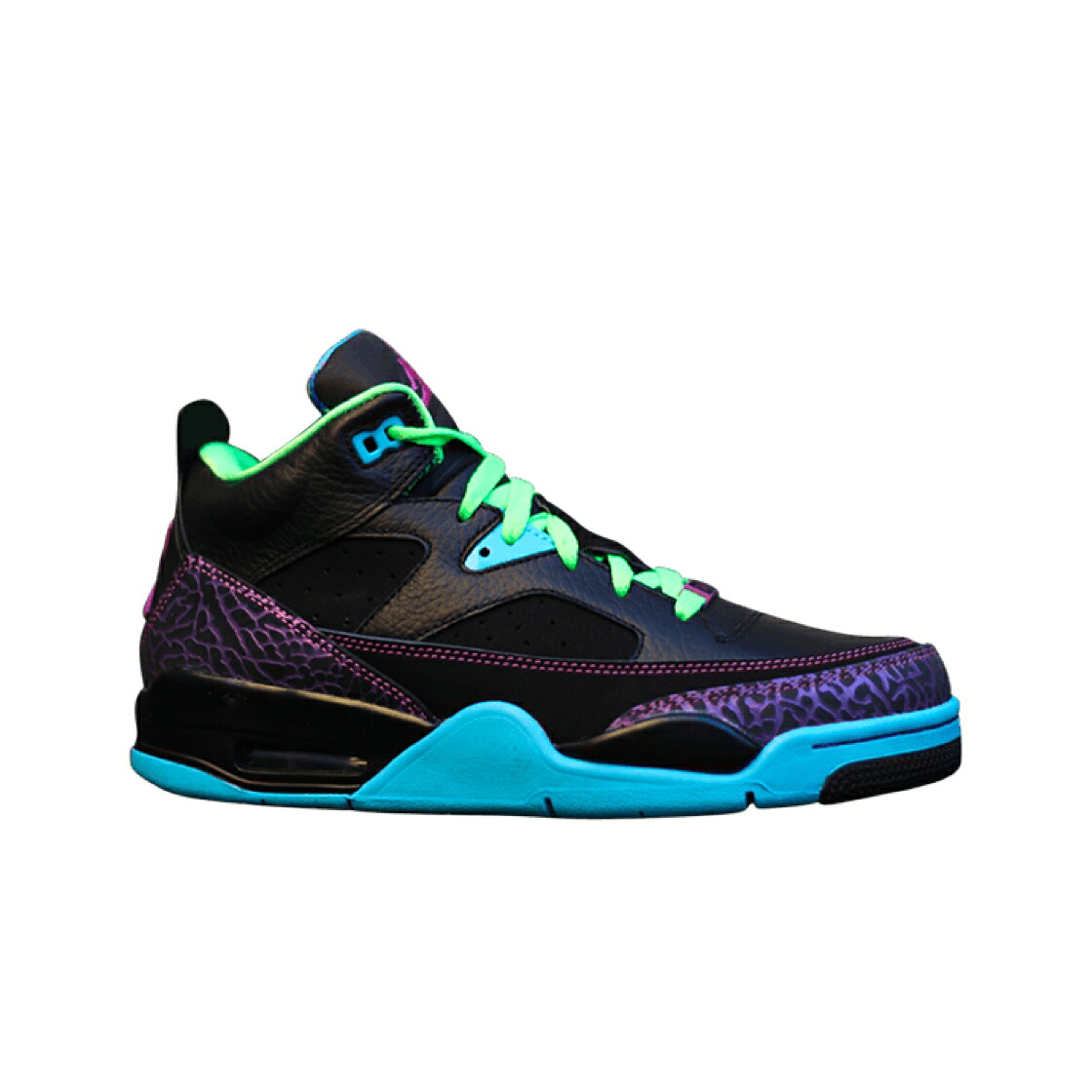 ナイキ ジョーダン 黒色 ブラック クラブ ピンク 青色 ブルー コート スニーカー メンズ JORDAN SON OF MARS LOW BEL AIR / BLACK CLUB PINK GAMMA BLUE COURT