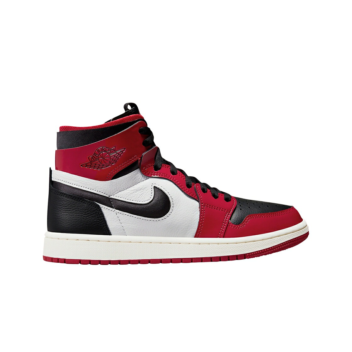 ナイキ ジョーダン 望遠レンズ 赤 赤いこと 黒いこと 黒いこと 白いこと 白いこと スニーカー レディース JORDAN (W) 1 ZOOM AIR CMFT GYM RED BLACK / GYM RED SAIL WHITE BLACK