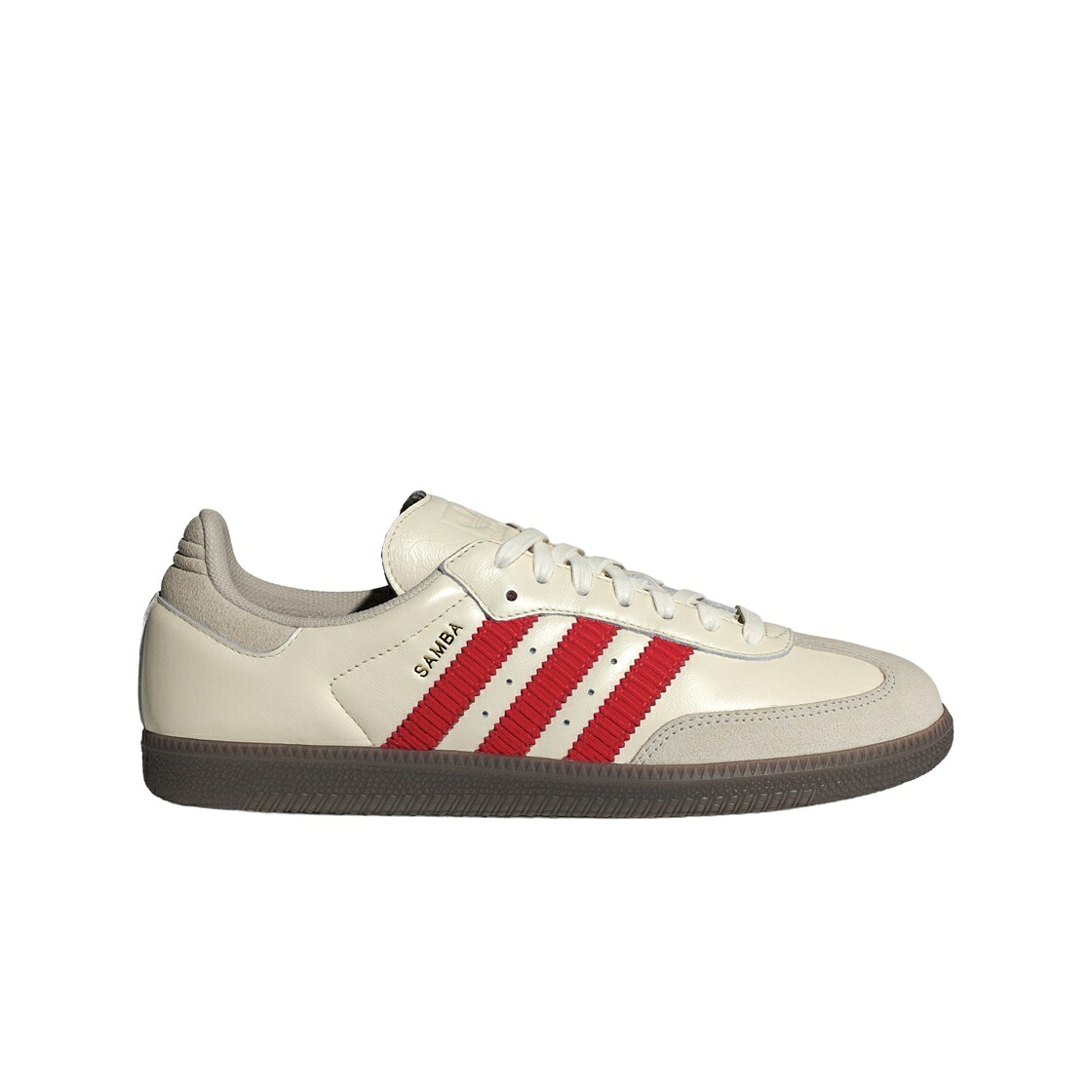 アディダス サンバ 白色 ホワイト スニーカー メンズ ADIDAS SAMBA OG OFF WHITE BETTER SCARLET / OFF WHITE BETTER SCARLET｜スニケス