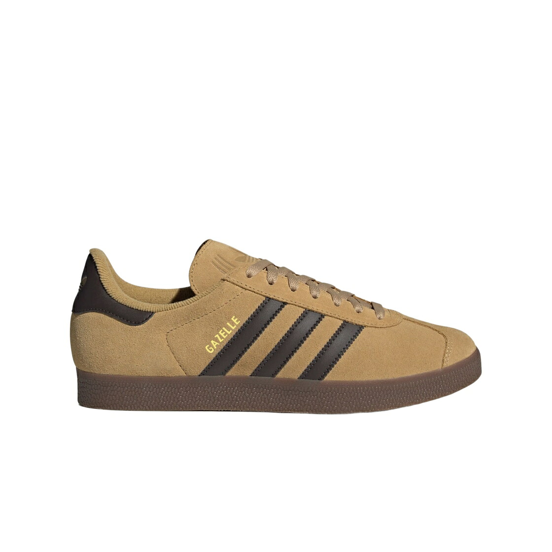 アディダス ガゼル ベージュ 赤銅色 赤銅色 ゴールド スニーカー メンズ ADIDAS GAZELLE GOLDEN BEIGE DARK BROWN / GOLDEN BEIGE DARK BROWN GOLD