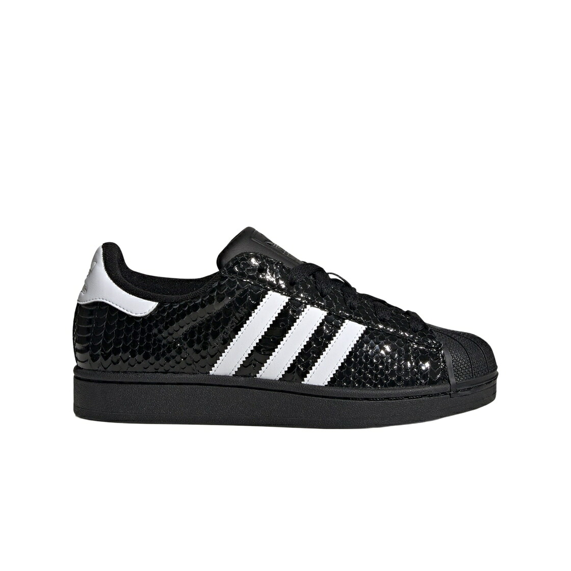 アディダス スーパースター コア 黒色 ブラック 白色 ホワイト スニーカー レディース ADIDAS (W) SUPERSTAR II CORE BLACK CLOUD WHITE / CORE BLACK CLOUD WHITE CORE