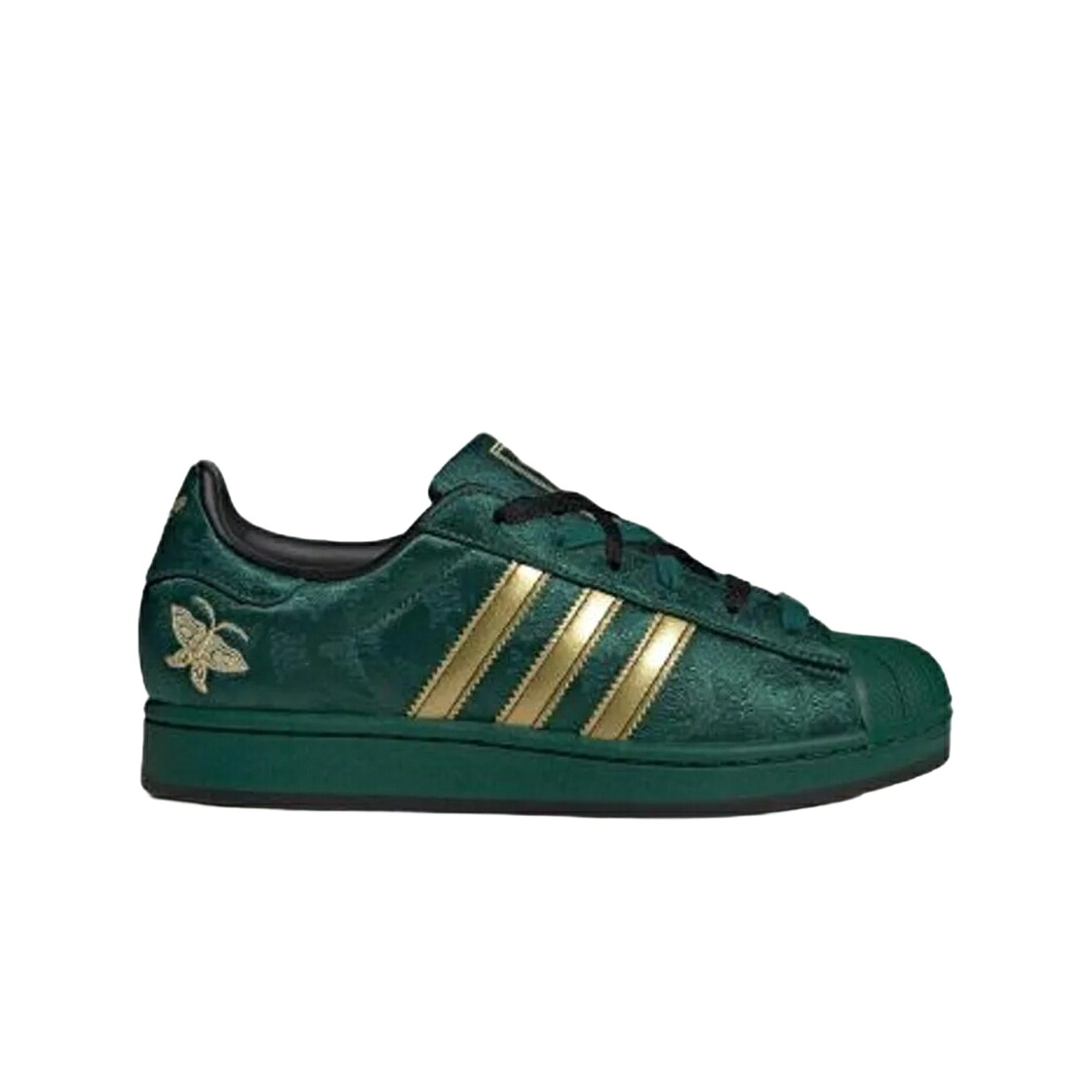 アディダス はやりっ児 緑 緑であること ゴールド スニーカー レディース ADIDAS (W) SUPERSTAR II COLLEGIATE GREEN GOLD METALLIC / COLLEGIATE GREEN GOLD METALLIC