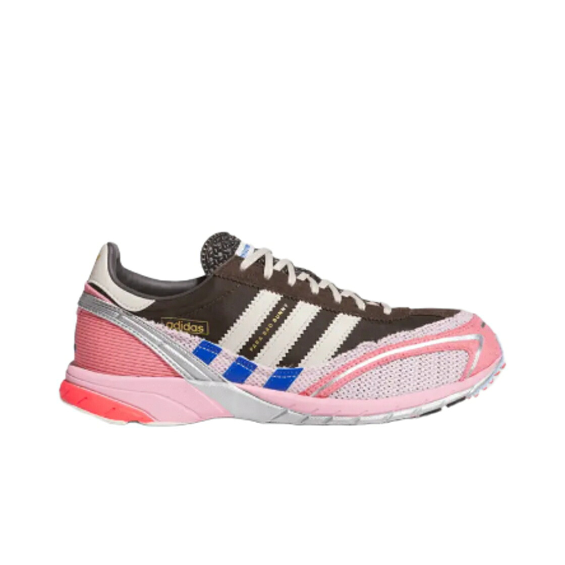 アディダス アディゼロ 赤銅色 赤銅色 さくら色 さくら色 スニーカー メンズ ADIDAS X BAD BUNNY ADIZERO SL 72 BROWN CLEAR PINK / BROWN CLEAR PINK HAZY ROSE