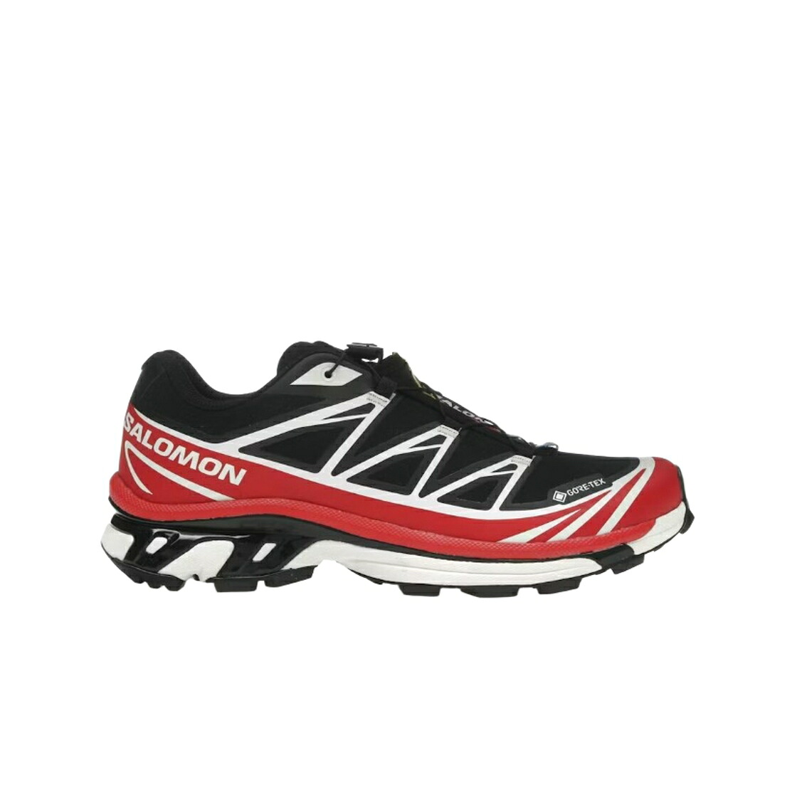サロモン 黒いこと 黒いこと スニーカー メンズ SALOMON XT-6 GTX BLACK FLAME SCARLET / BLACK FLAME SCARLET VANILLA ICE