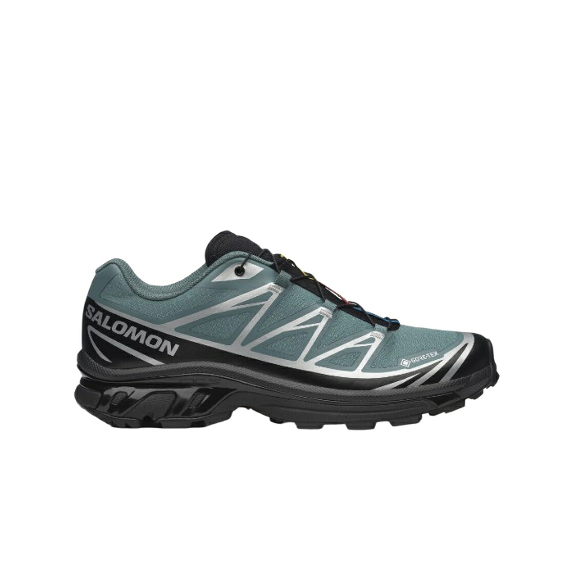 サロモン 北の方 黒いこと 黒いこと スニーカー メンズ SALOMON XT-6 GTX NORTH ATLANTIC BLACK / NORTH ATLANTIC BLACK FOOTWEAR