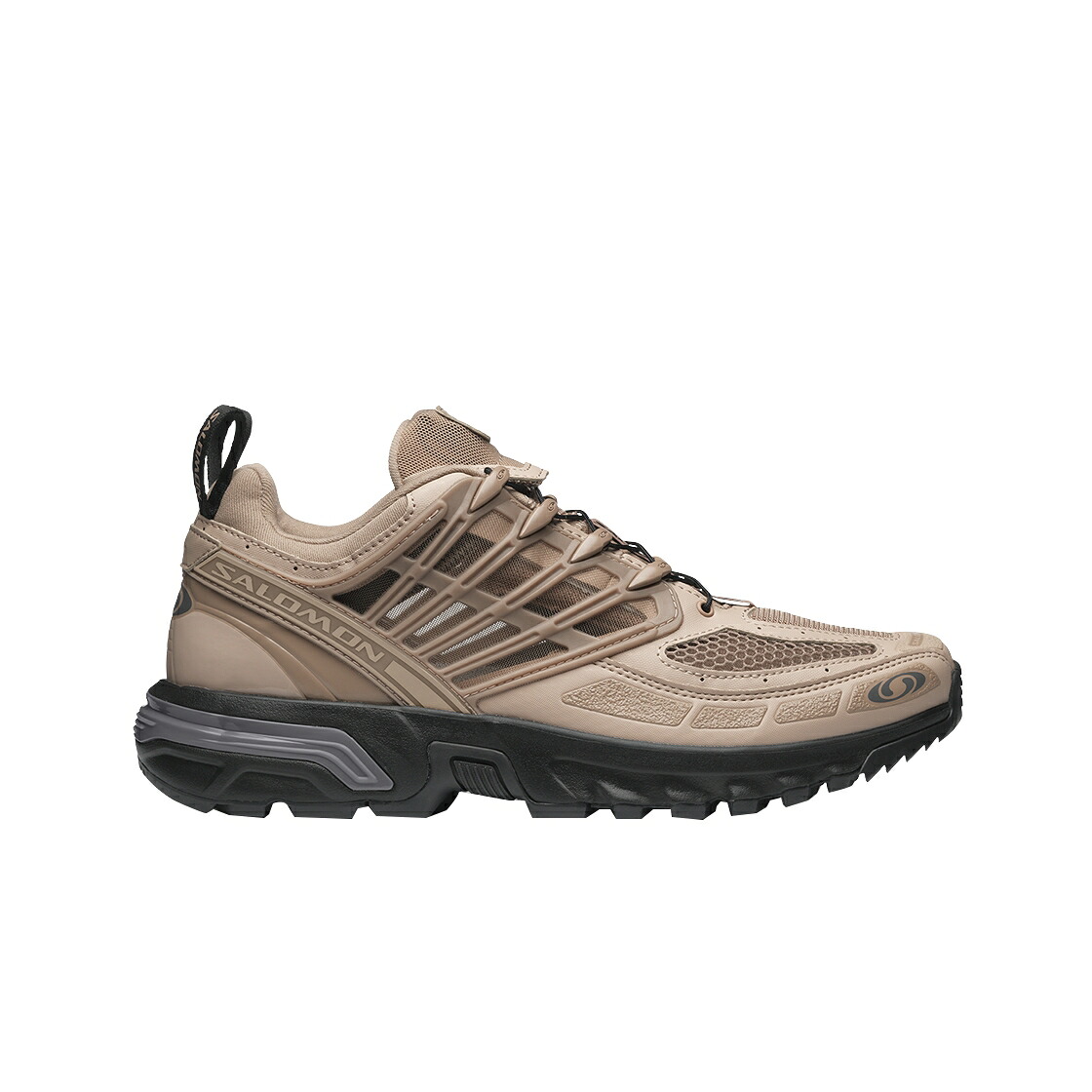 サロモン 労働者階級 自然的 黒いこと 黒いこと スニーカー メンズ SALOMON ACS PRO PORTABELLA NATURAL / PORTABELLA NATURAL BLACK