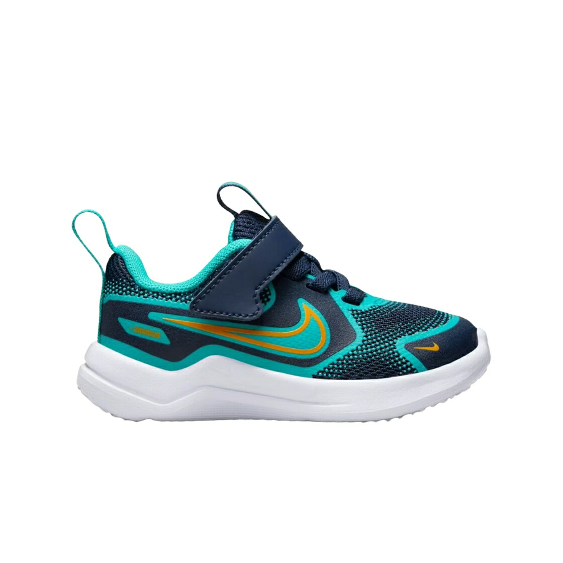 ナイキ 紺色 ネイビー 白色 ホワイト NIKE (TD) COSMIC RUNNER MIDNIGHT NAVY DUSTY CACTUS / MIDNIGHT NAVY DUSTY CACTUS WHITE｜スニケス