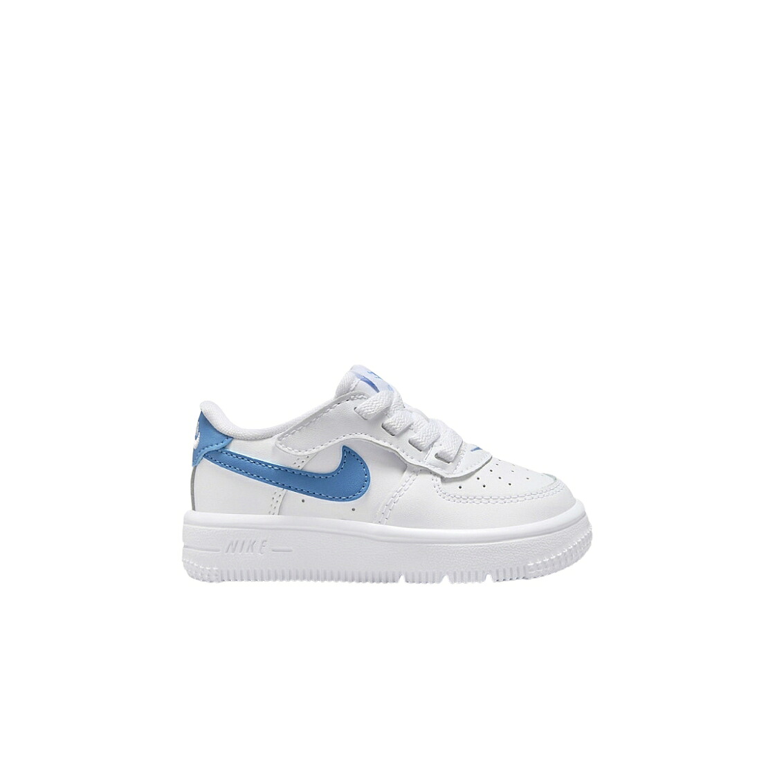 ナイキ 白色 ホワイト 青色 ブルー エアフォース NIKE (TD) AIR FORCE 1 LOW EASYON WHITE BLUE BEYOND / WHITE BLUE BEYOND