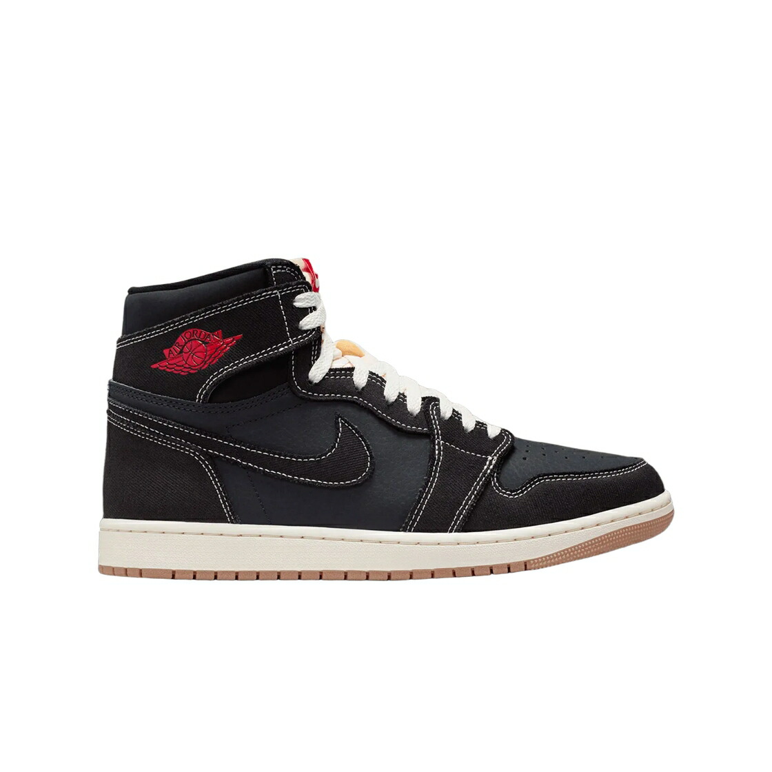 ナイキ ジョーダン 御機嫌 飛翔 野球クラブ 黒いこと 黒いこと スニーカー メンズ JORDAN 1 RETRO HIGH OG FLIGHT CLUB / BLACK SAIL