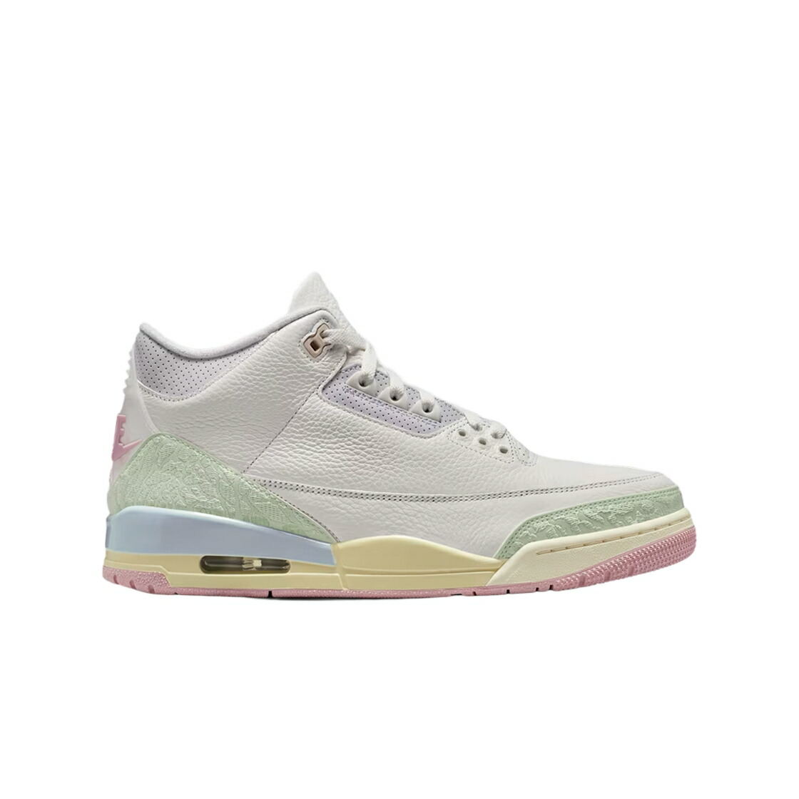 ナイキ ジョーダン 翡翠 ジェード オーラ スニーカー メンズ JORDAN 3 RETRO SAIL AND JADE AURA / SAIL JADE AURA AURA ICED CARMINE