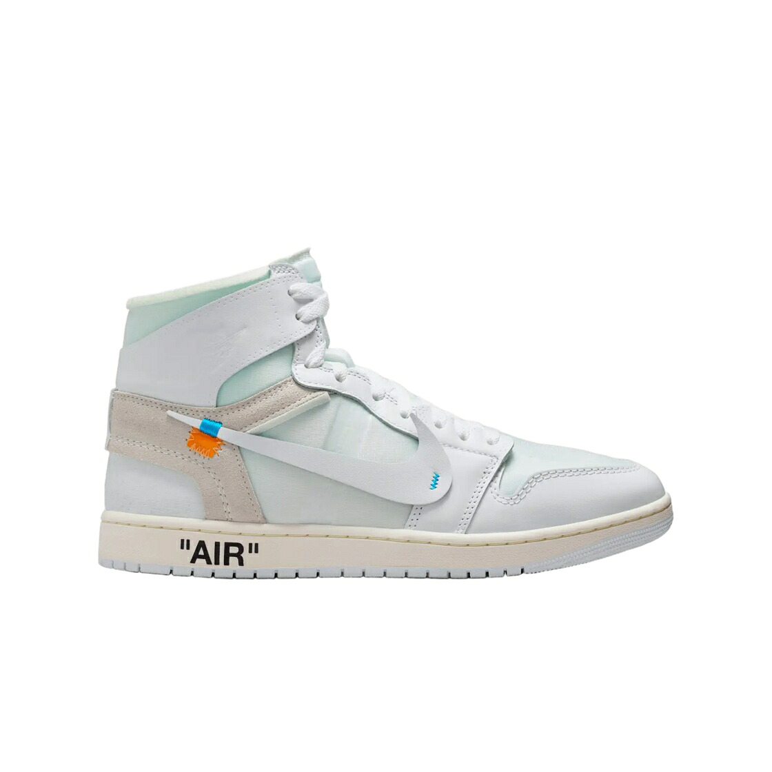 ナイキ ジョーダン 御機嫌 白いこと 白いこと スニーカー メンズ JORDAN 1 X VIRGIL ABLOH ARCHIVE RETRO HIGH ALASKA WHITE / WHITE WHITE