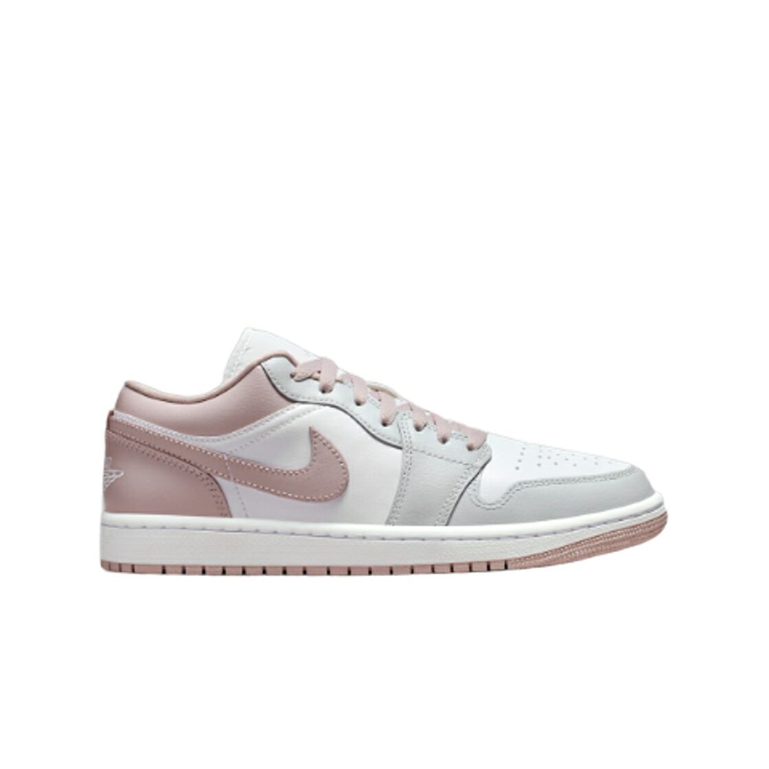ナイキ ジョーダン サクラ色 白いこと 白いこと 薄墨色 薄墨色 スニーカー レディース JORDAN (W) 1 LOW PARTICLE ROSE WHITE / PARTICLE ROSE WHITE NEUTRAL GREY