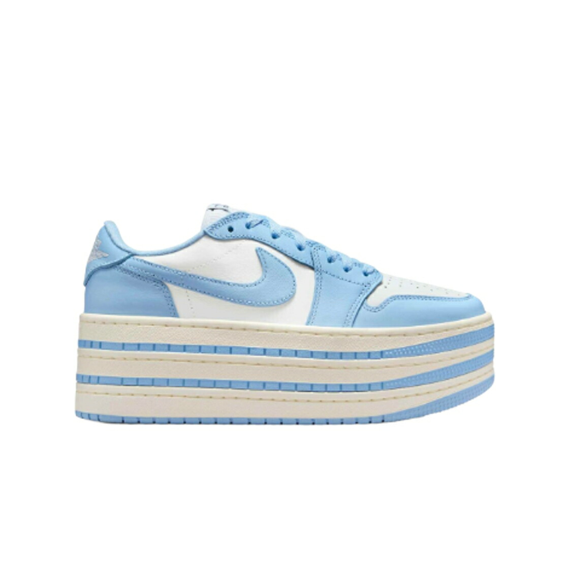 ナイキ ジョーダン 青み 青色 白いこと 白いこと スニーカー レディース JORDAN (W) 1 TRIPLE STACK PSYCHIC BLUE WHITE / PSYCHIC BLUE WHITE SAIL PSYCHIC