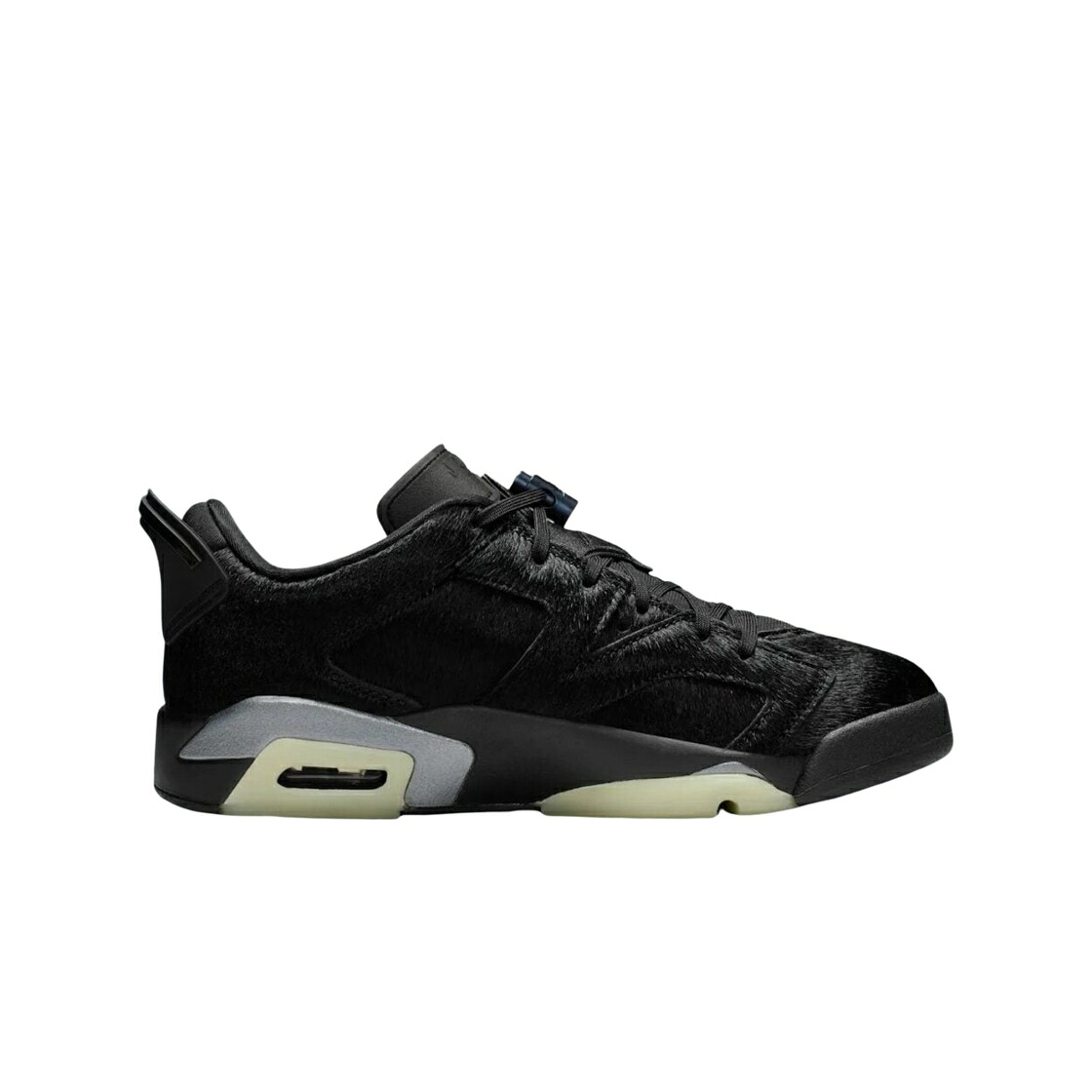 ナイキ ジョーダン 黒いこと 黒いこと スニーカー レディース JORDAN (W) 6 RETRO LOW BLACK / BLACK BLACK BLACK