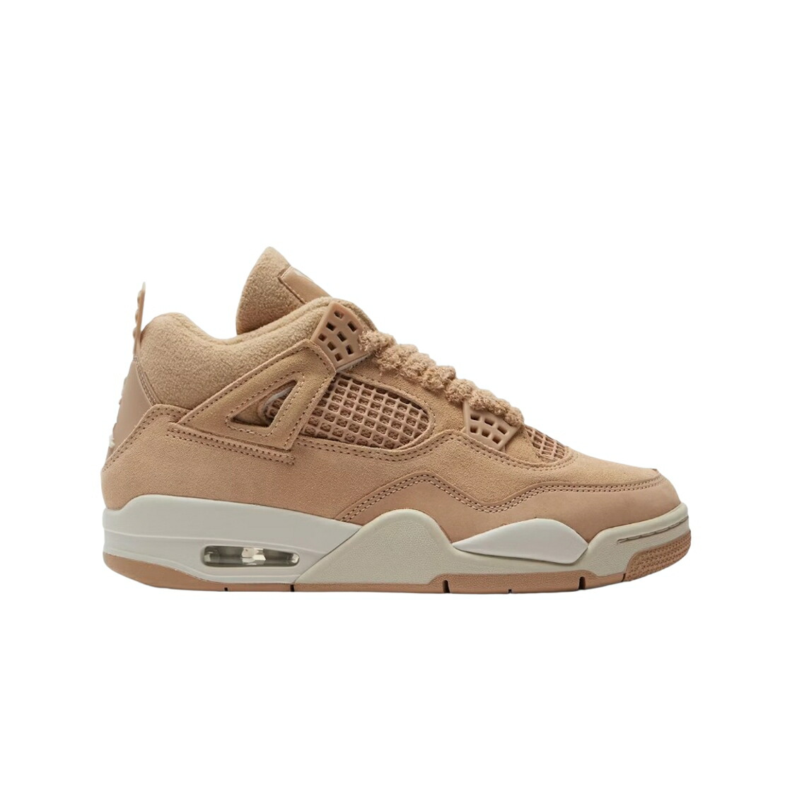 ナイキ ジョーダン 赤銅色 赤銅色 スニーカー レディース JORDAN (W) 4 RETRO COZY GIRL HEMP LIGHT OREWOOD BROWN / HEMP LIGHT OREWOOD BROWN