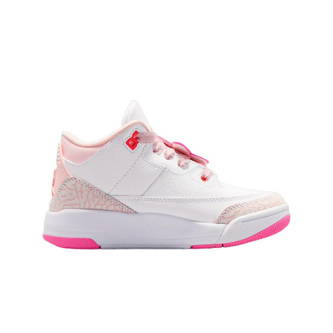 ナイキ ジョーダン パール サクラ色 橙 オレンジ色 御坊っちゃん キッズ JORDAN (なおなお書き) 3 RETRO PEARL PINK HYPER ORANGE / PEARL PINK HYPER ORANGE PINK もの言う花 マタニティ スニーカー