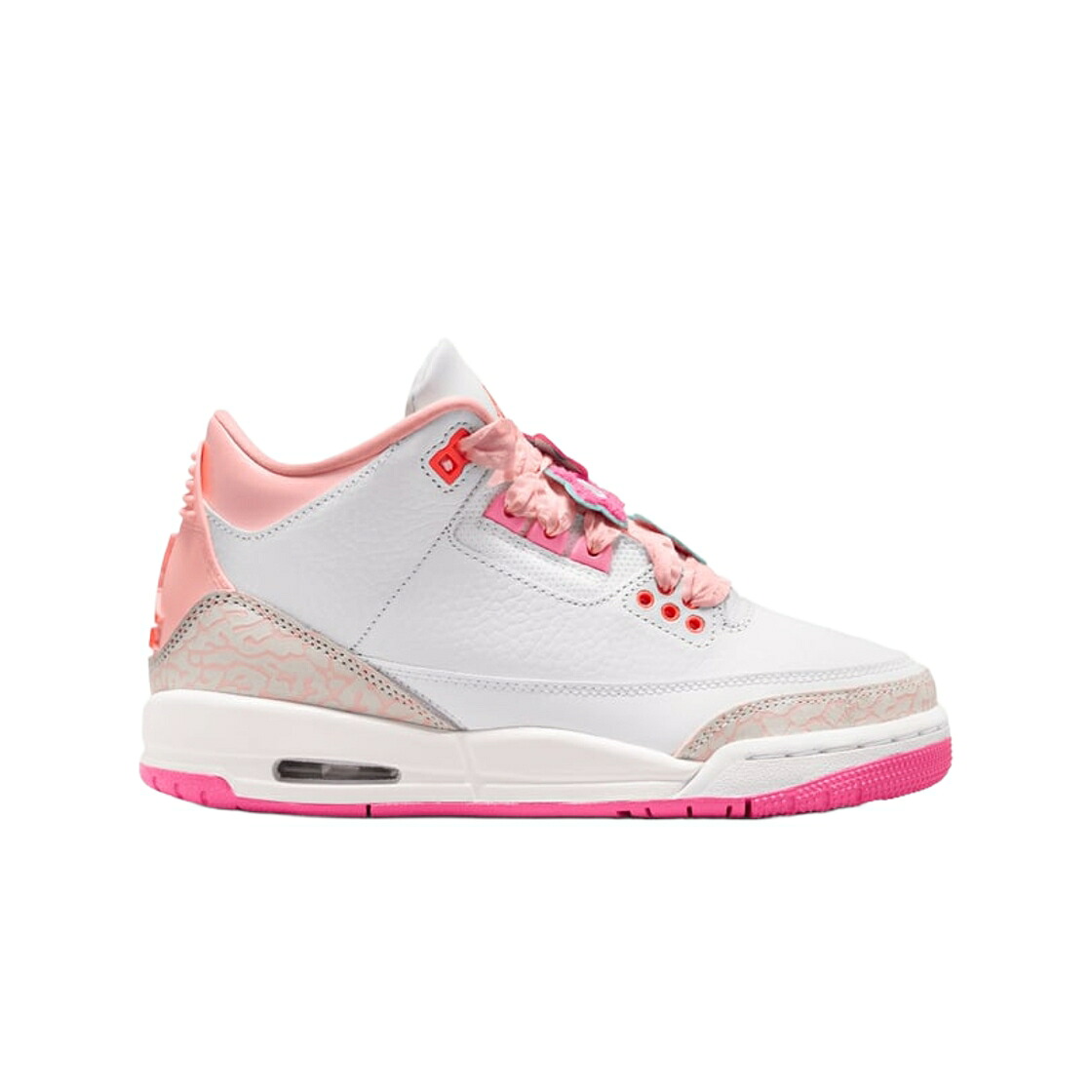 ナイキ ジョーダン パール ピンク 橙 オレンジ ジュニア キッズ JORDAN (GS) 3 RETRO PEARL PINK HYPER ORANGE / PEARL PINK HYPER ORANGE PINK ベビー マタニティ スニーカー