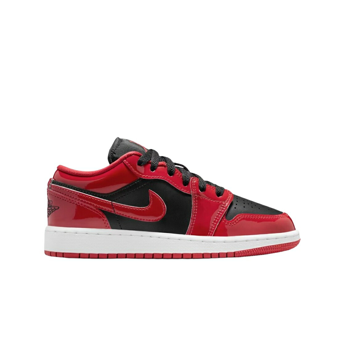 ナイキ ジョーダン 黒色 ブラック 赤 レッド 白色 ホワイト ジュニア キッズ JORDAN (GS) 1 LOW SE BLACK VARSITY RED / BLACK WHITE VARSITY RED ベビー マタニティ スニーカー