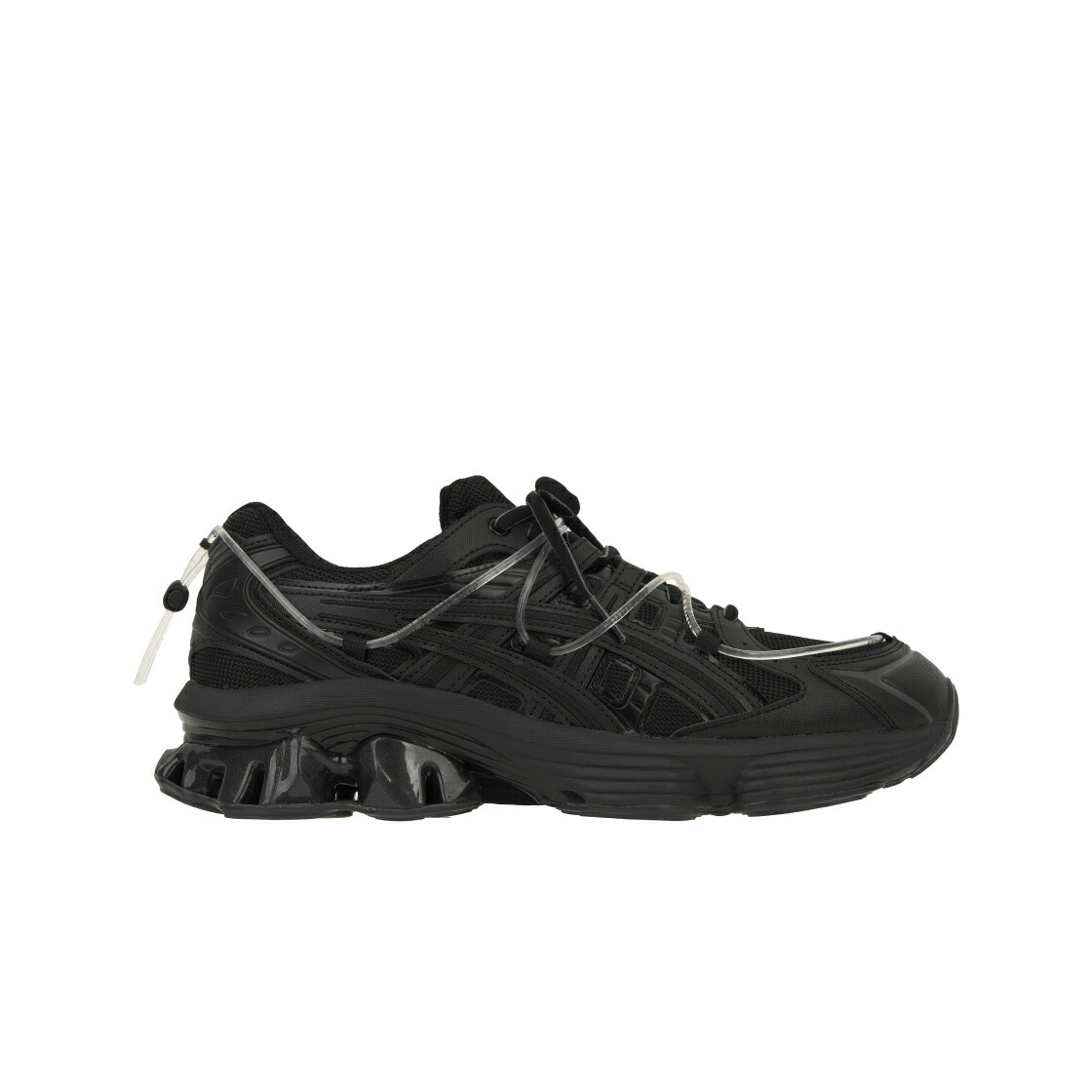 アシックス 黒いこと 黒いこと スニーカー メンズ ASICS X YOASOBI GEL-KINETIC FLUENT Y BLACK / BLACK BLACK