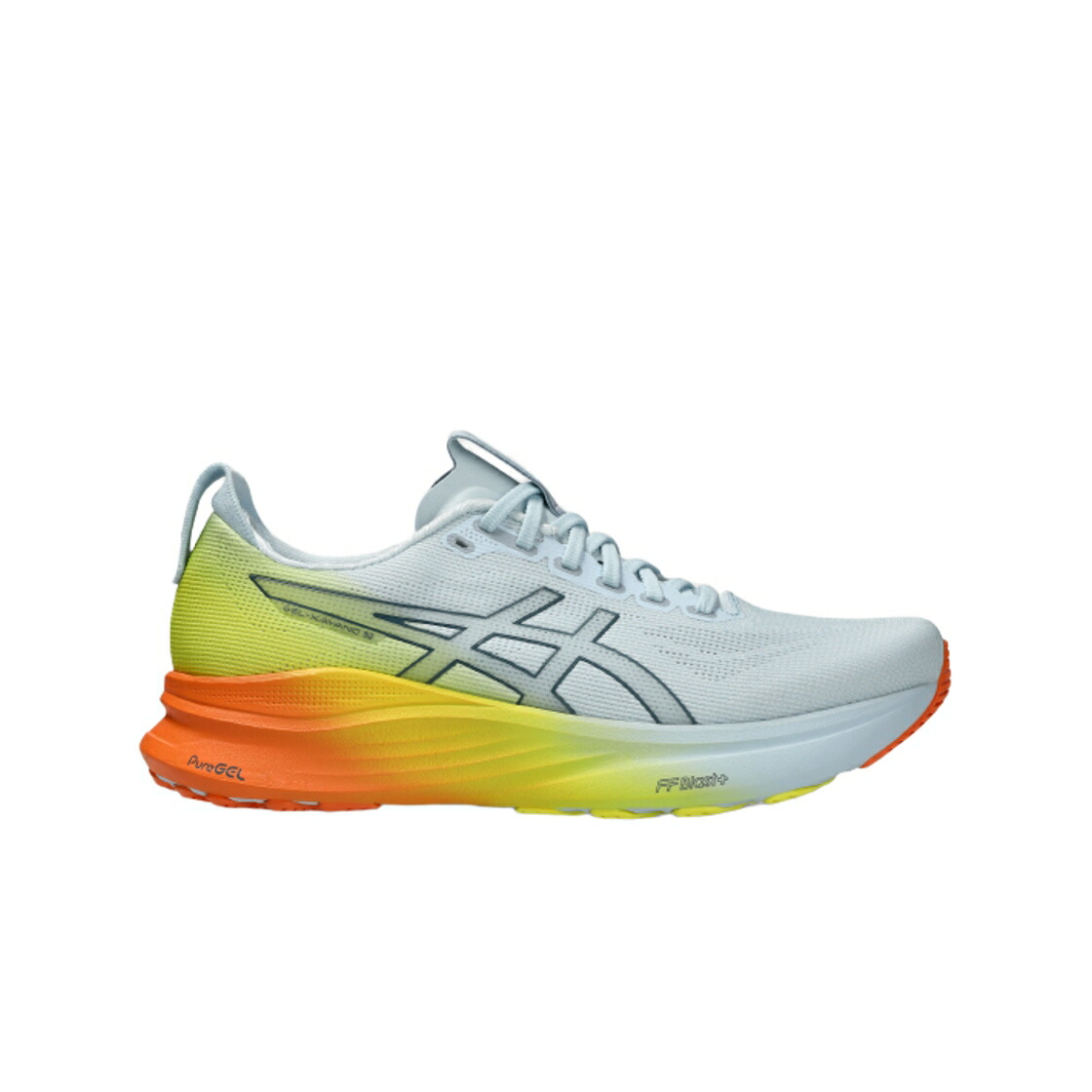 アシックス スカイ スニーカー メンズ ASICS GEL-KAYANO 32 SUNNY SIZZLE SKY LEMON SPARK / SKY LEMON SPARK