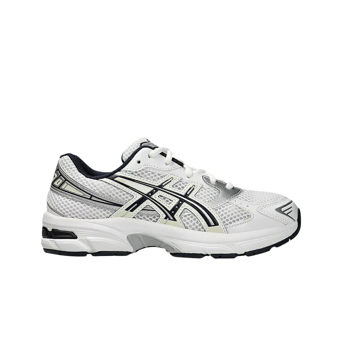 アシックス 白いこと 白いこと 御坊っちゃん キッズ ASICS (GS) GEL 1130 WHITE MIDNIGHT / WHITE MIDNIGHT もの言う花 マタニティ スニーカー