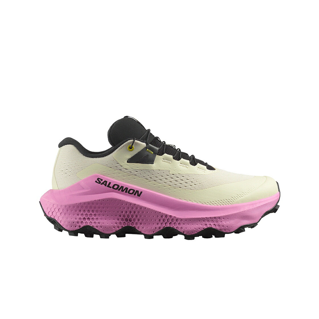 サロモン ウルトラ グライド 黒いこと 黒いこと スニーカー レディース SALOMON (W) ULTRA GLIDE 3 ALMOND MILK CYCLAMEN / ALMOND MILK CYCLAMEN BLACK