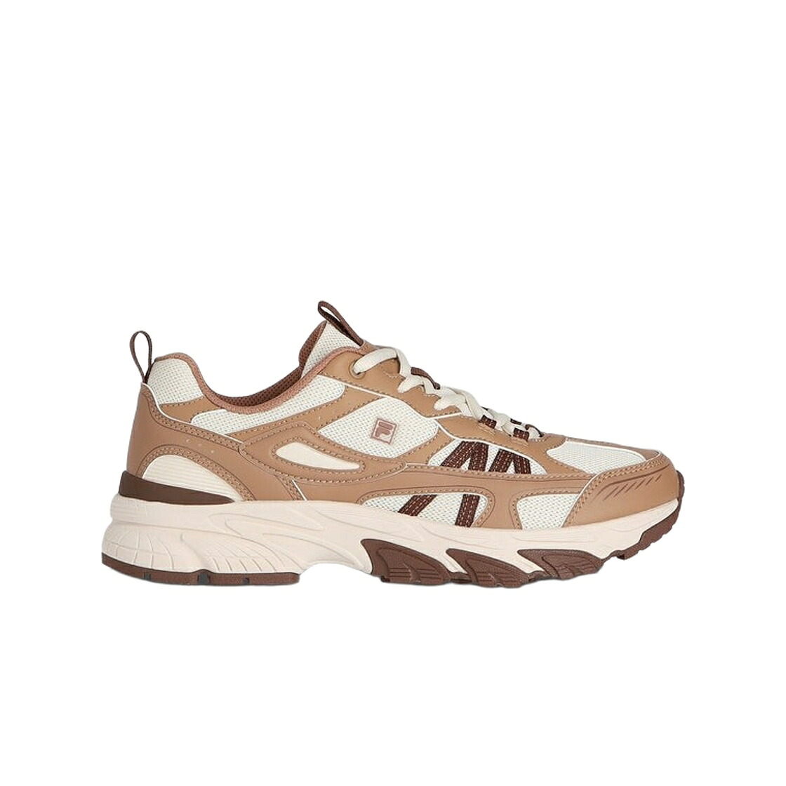 フィラ 白色 ホワイト 茶色 ブラウン スニーカー メンズ FILA RAYUNITE V2 WHITE BROWN / WHITE BROWN