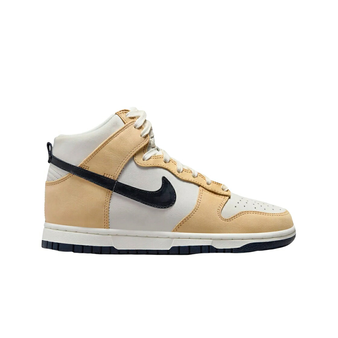 ナイキ ダンク ハイ ダンクハイ スニーカー レディース NIKE (W) DUNK HIGH PRM MF SESAME OBSIDIAN / SAIL OBSIDIAN SESAME
