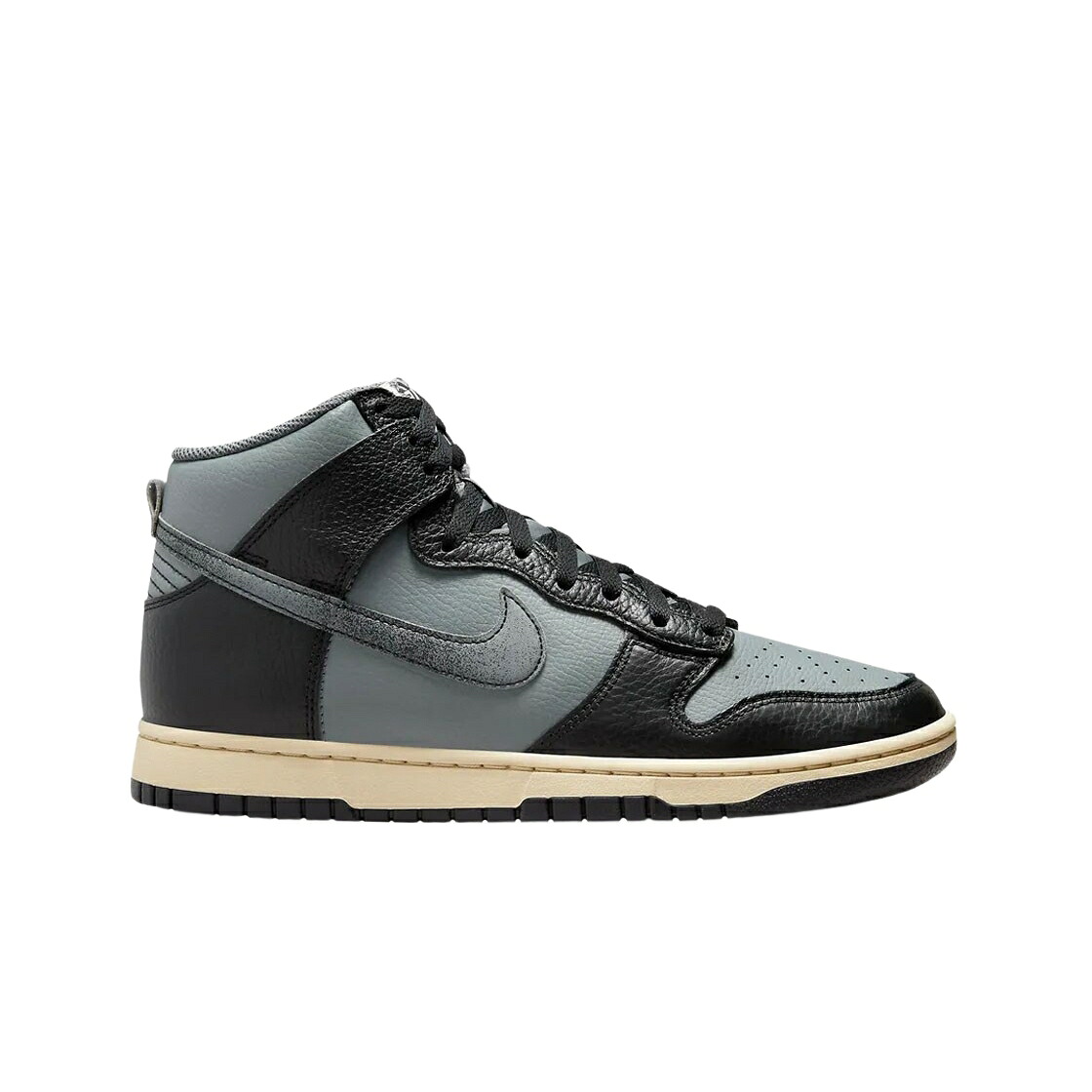 ナイキ ダンク ご機嫌 薄墨色 薄墨色 黒いこと 黒いこと ダンクハイ スニーカー メンズ NIKE DUNK HIGH RETRO PRM SMOKE GREY AND BLACK / SMOKE GREY BLACK BEACH