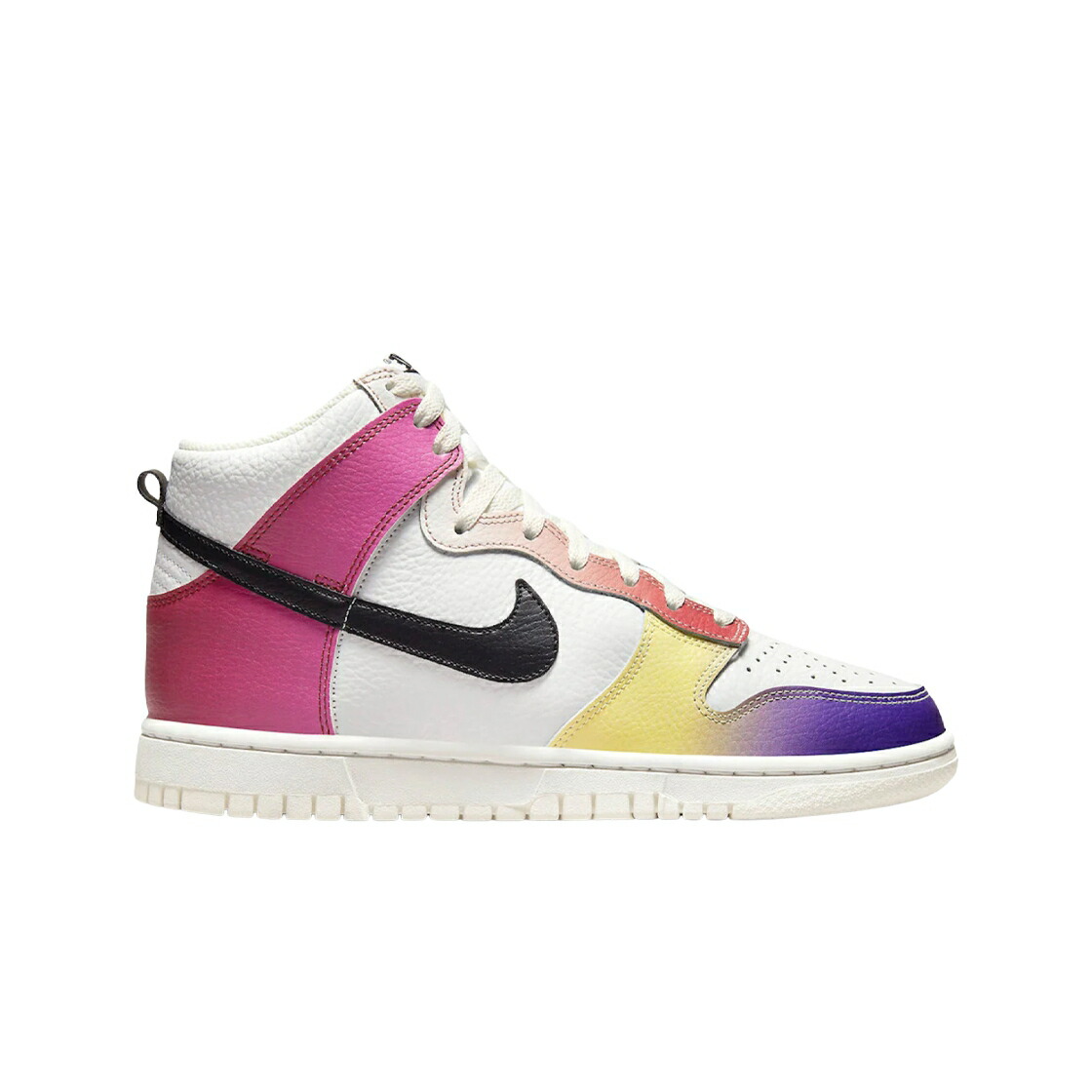 ナイキ ダンク ハイ 白色 ホワイト チーム 赤 レッド 黒色 ブラック ダンクハイ スニーカー レディース NIKE (W) DUNK HIGH SUMMIT WHITE TEAM RED / SUMMIT WHITE BLACK TEAM RED