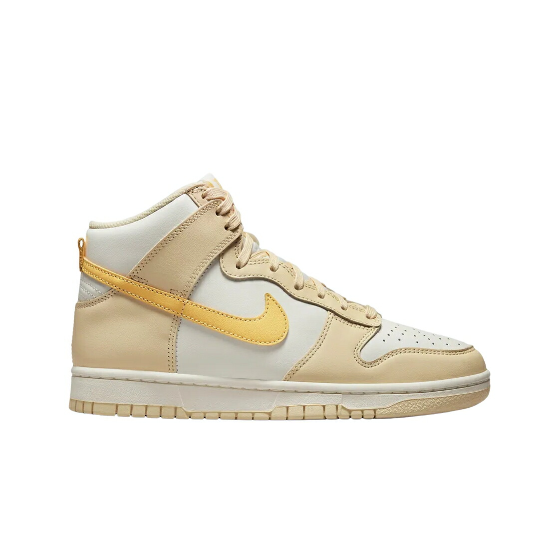 ナイキ ダンク 御機嫌 ゴールド ダンクハイ スニーカー レディース NIKE (W) DUNK HIGH PALE VANILLA / PALE VANILLA TOPAZ GOLD SAIL