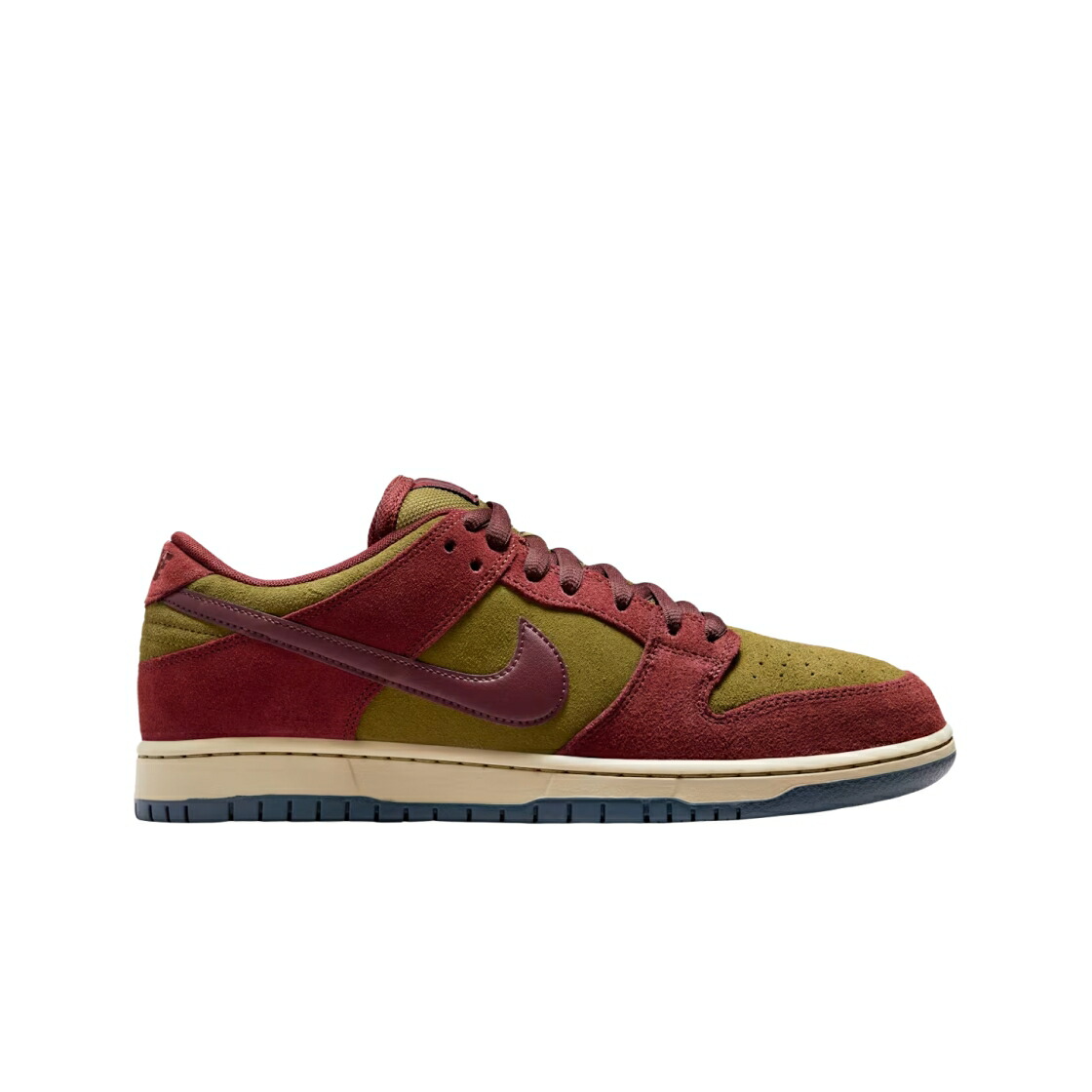 ナイキ エスビー ダンク 労働者階級 野球クラブ 赤 赤いこと オリーブ ダンクロー スニーカー メンズ NIKE SB DUNK LOW PRO DARK TEAM RED AND OLIVE FLAK / DARK TEAM RED OLIVE FLAK